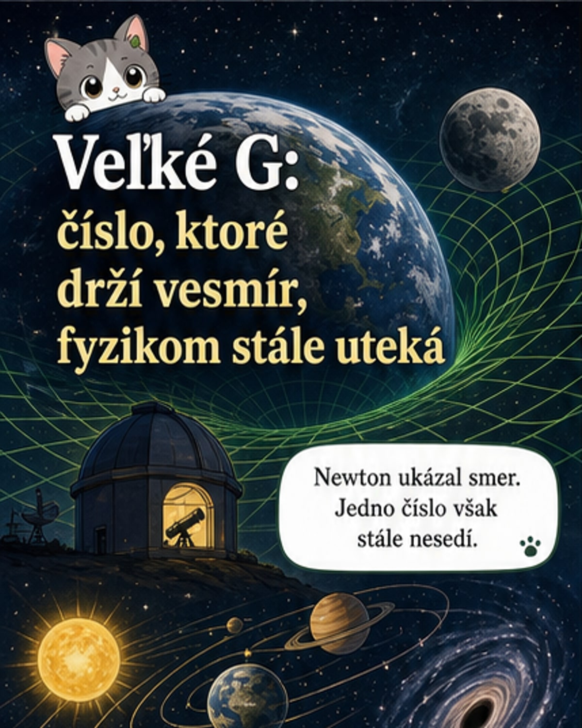 Prečo stále nevieme, ako silná je gravitácia?