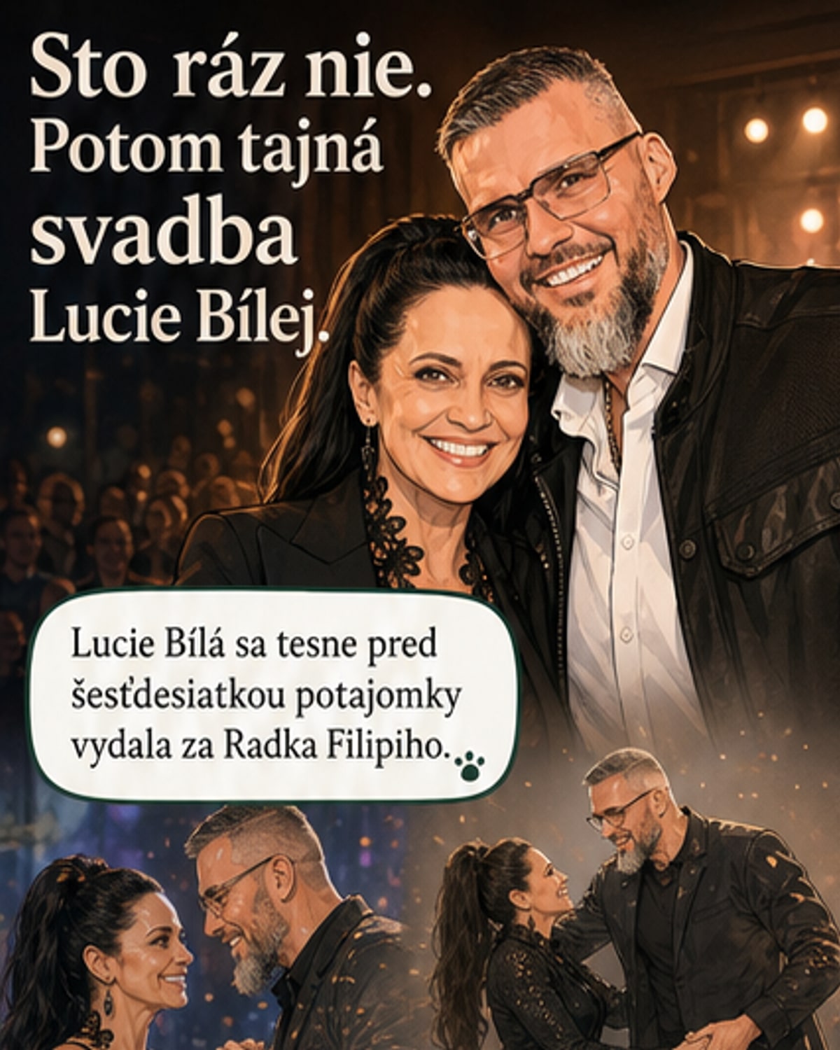Lucie Bílá 100× odmietla zásnuby