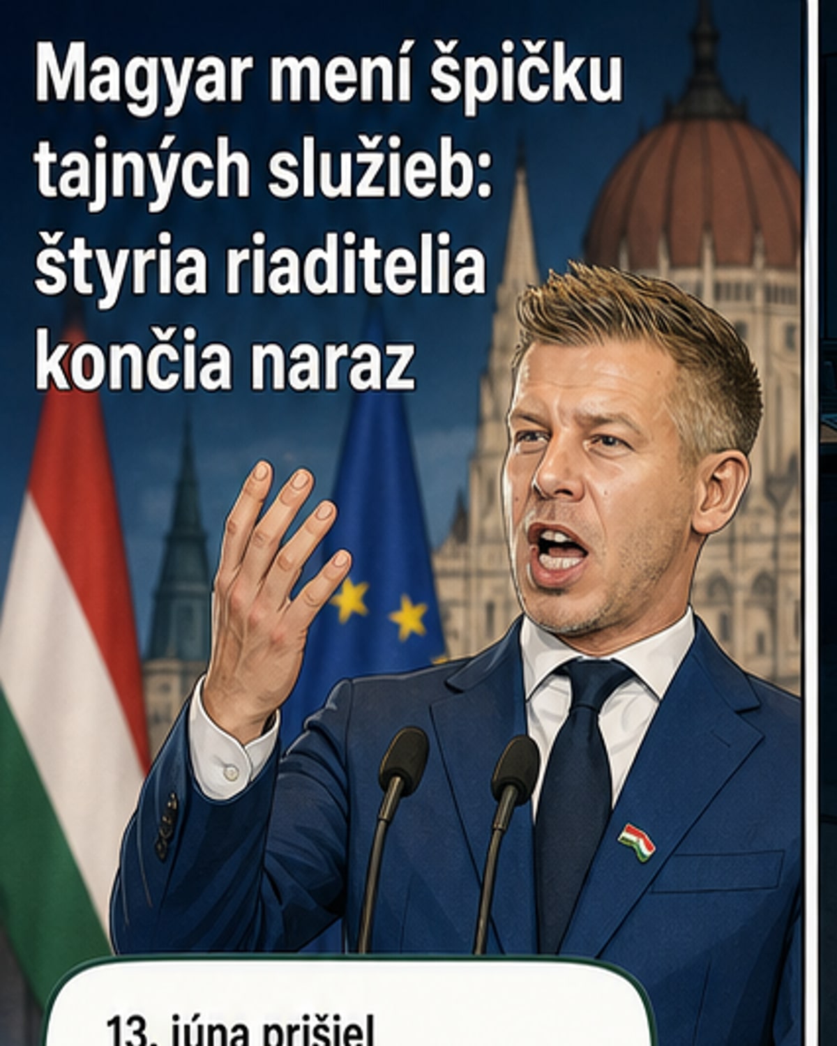 Magyar odvolal štyroch šéfov tajných služieb