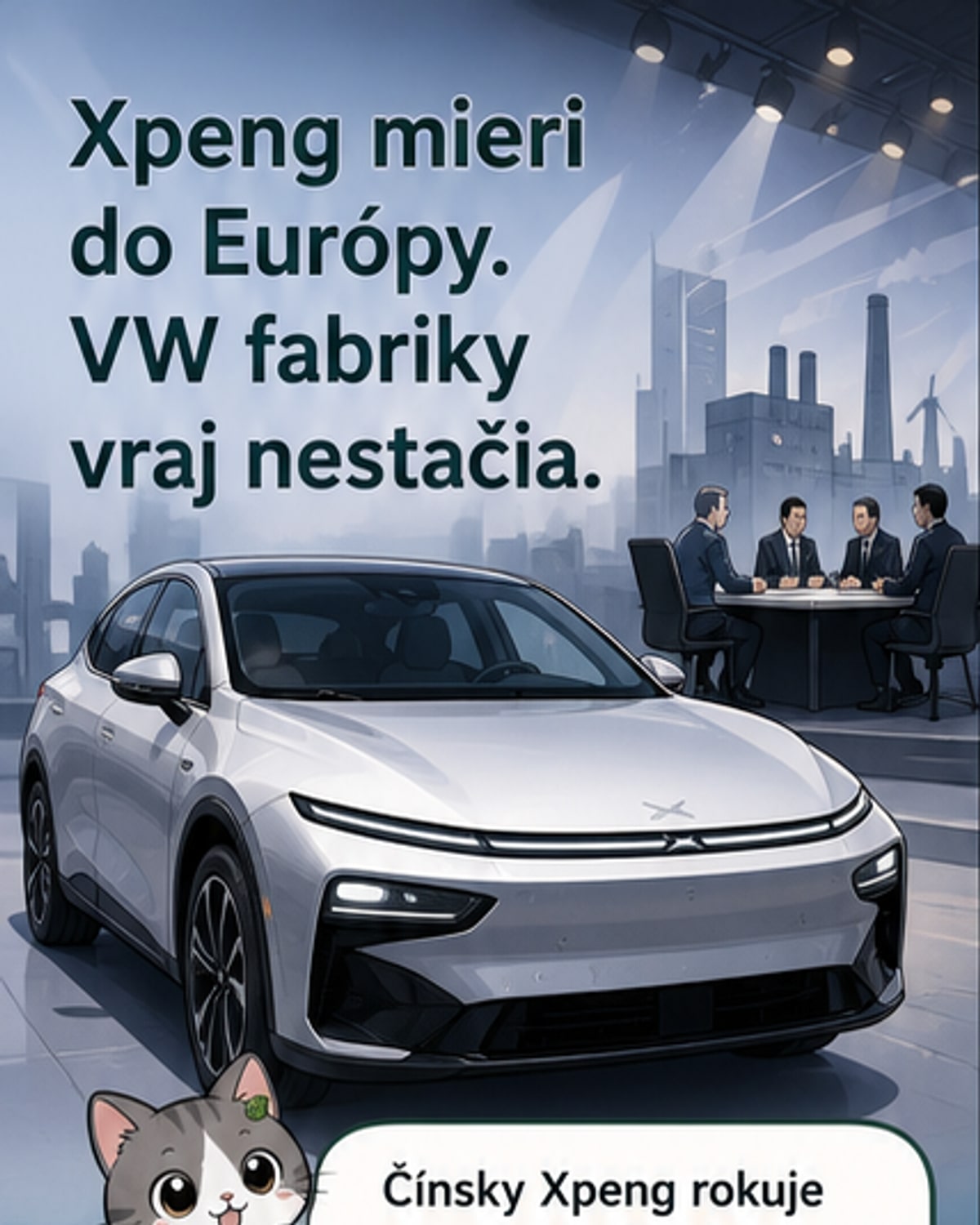 Xpeng chce výrobu v Európe