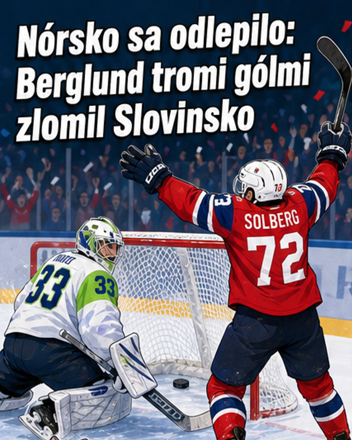 Nórsko zdolalo Slovinsko 4:0