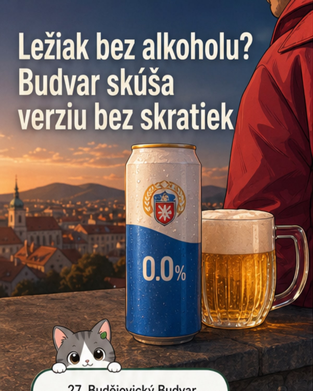 Budweiser Budvar 0.0 %: Pravý ležiak bez alkoholu