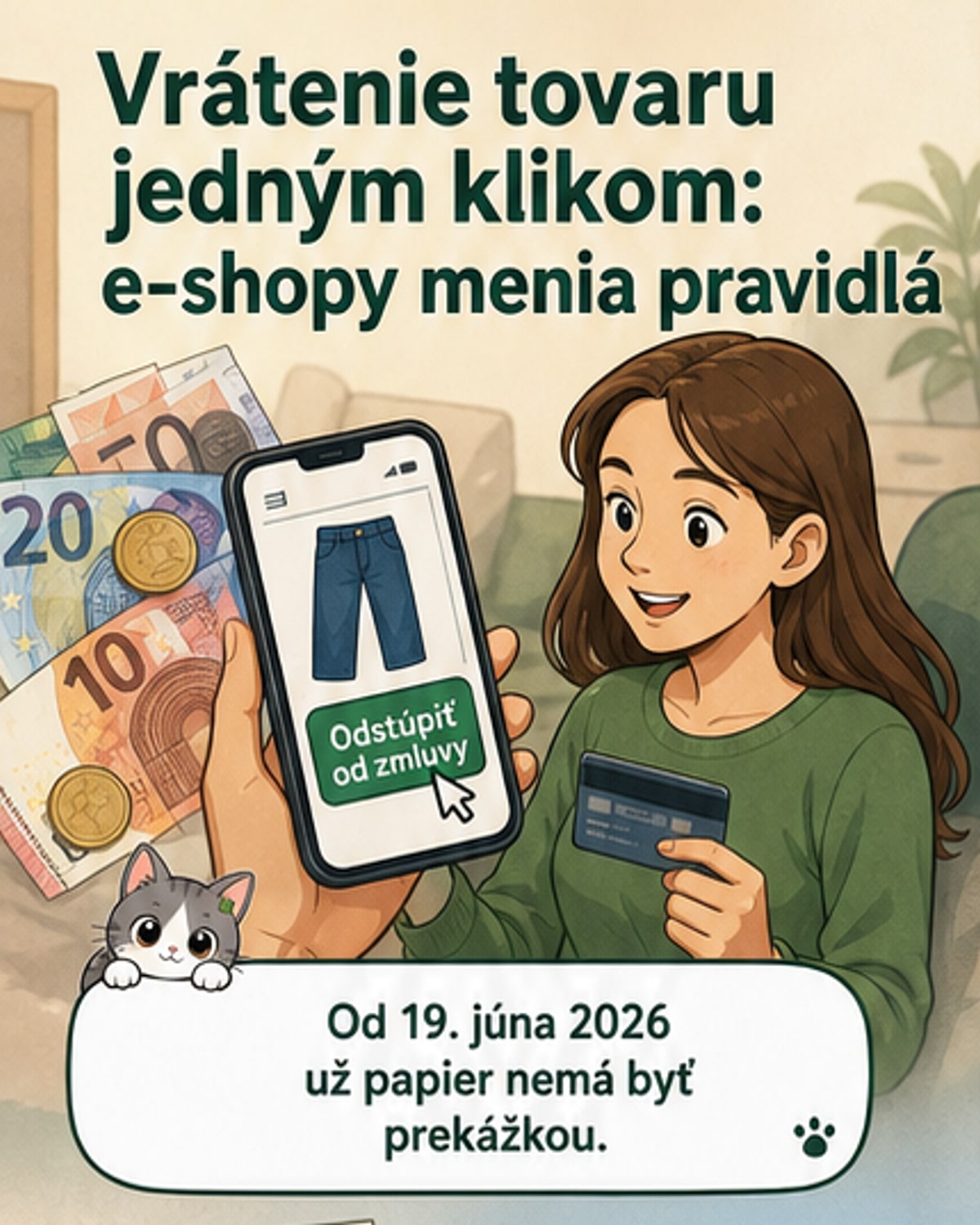 E-shopy na Slovensku musia zjednodušiť vrátenie tovaru