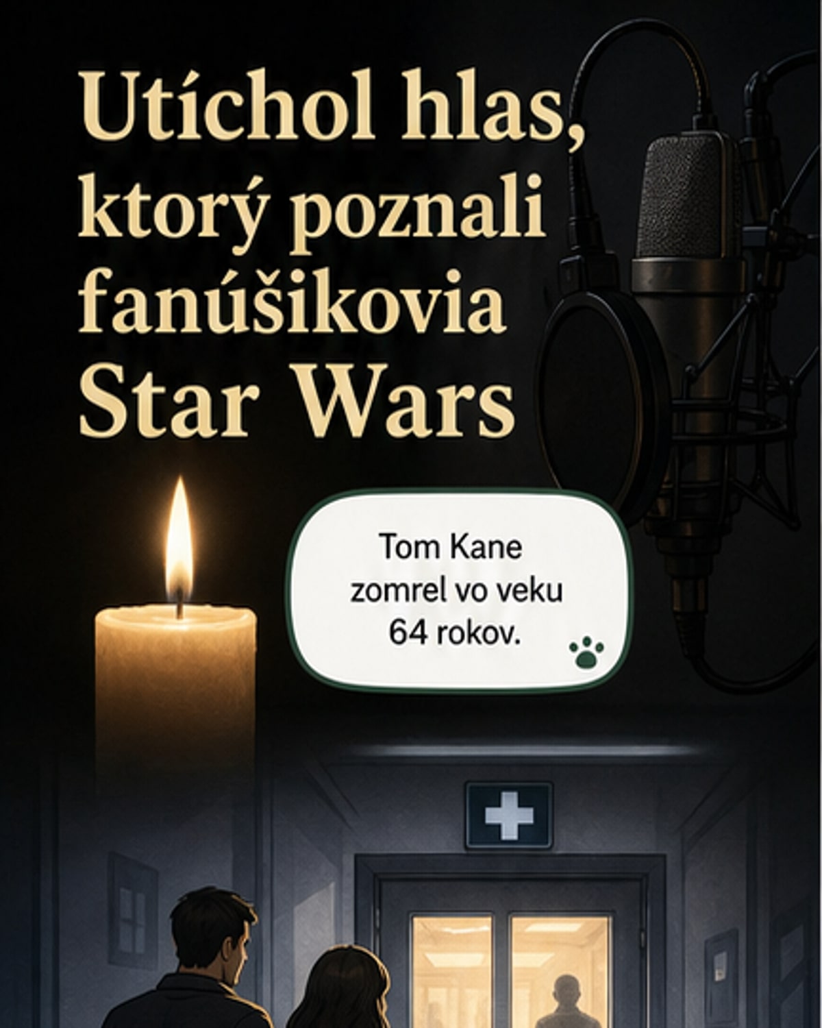Zomrel hlas Star Wars