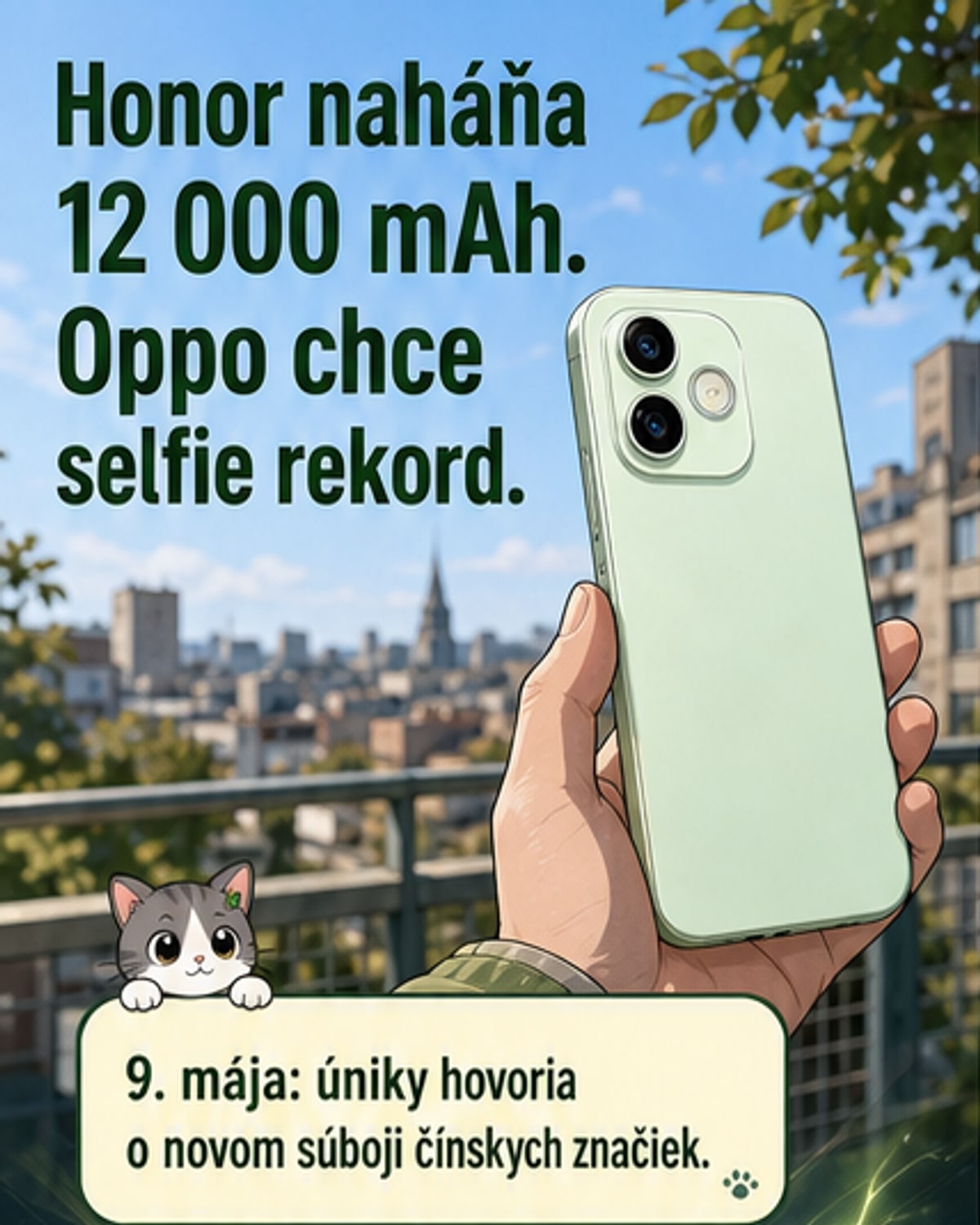 Honor chystá batériu 12 000 mAh