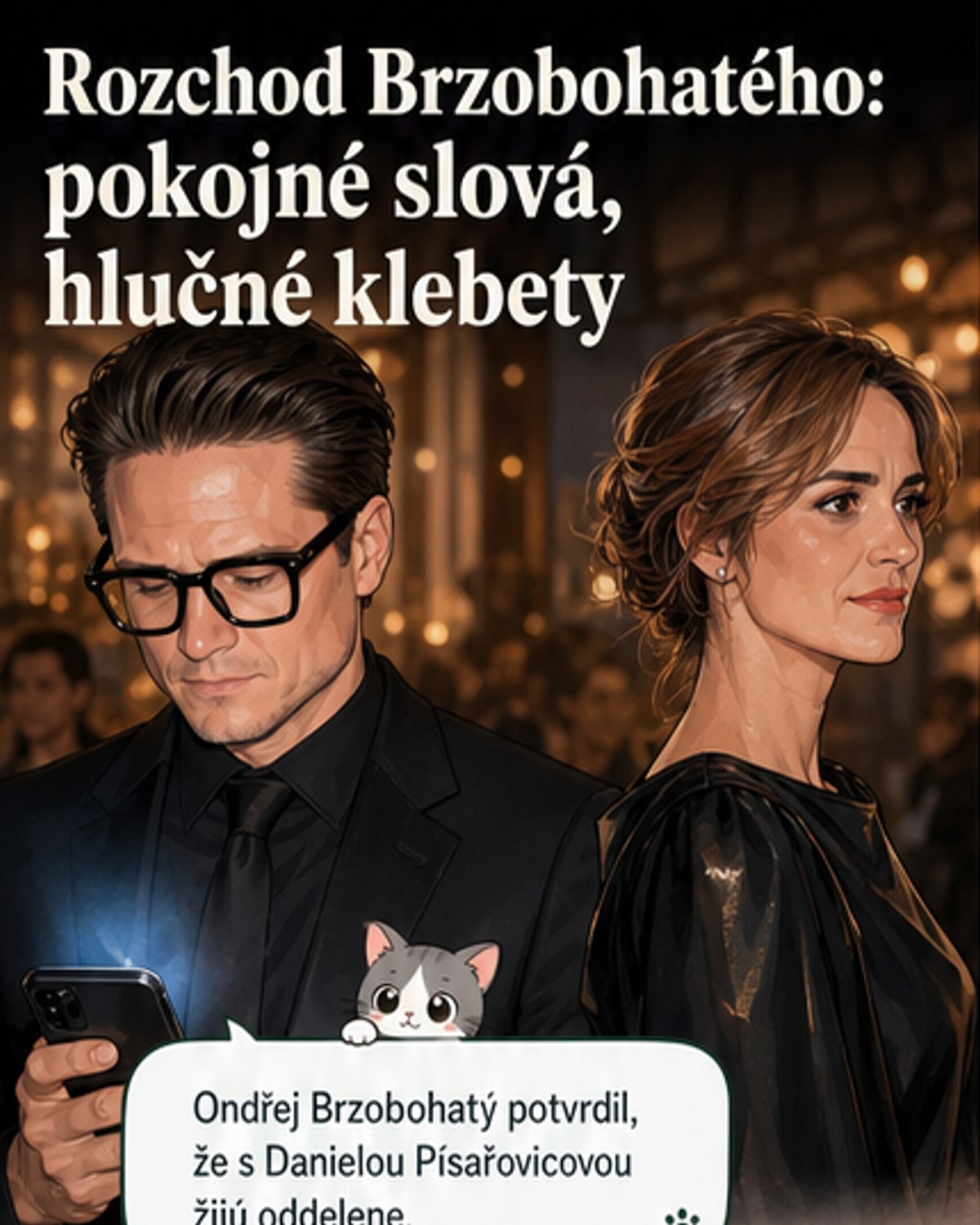 Tretie manželstvo Brzobohatého skončilo