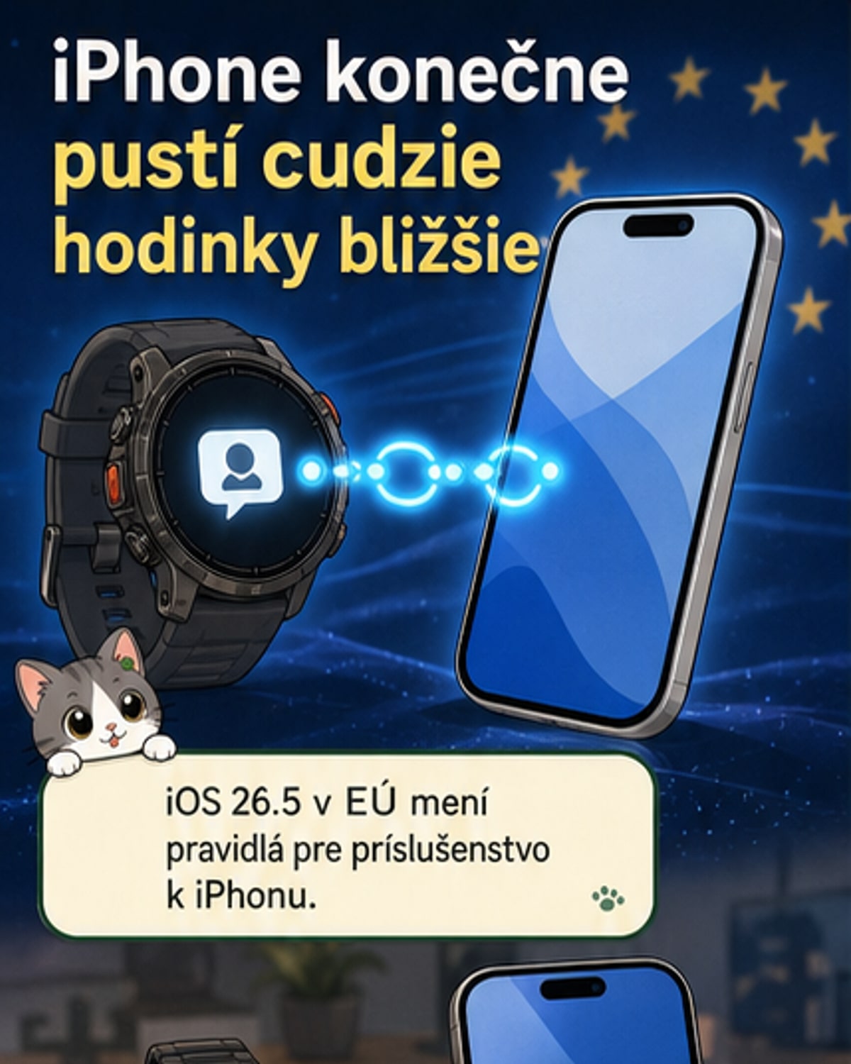 iOS 26.5 otvára Apple systém