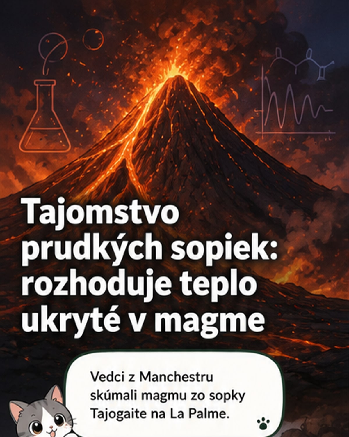 Prečo sopka vybuchne prudko?