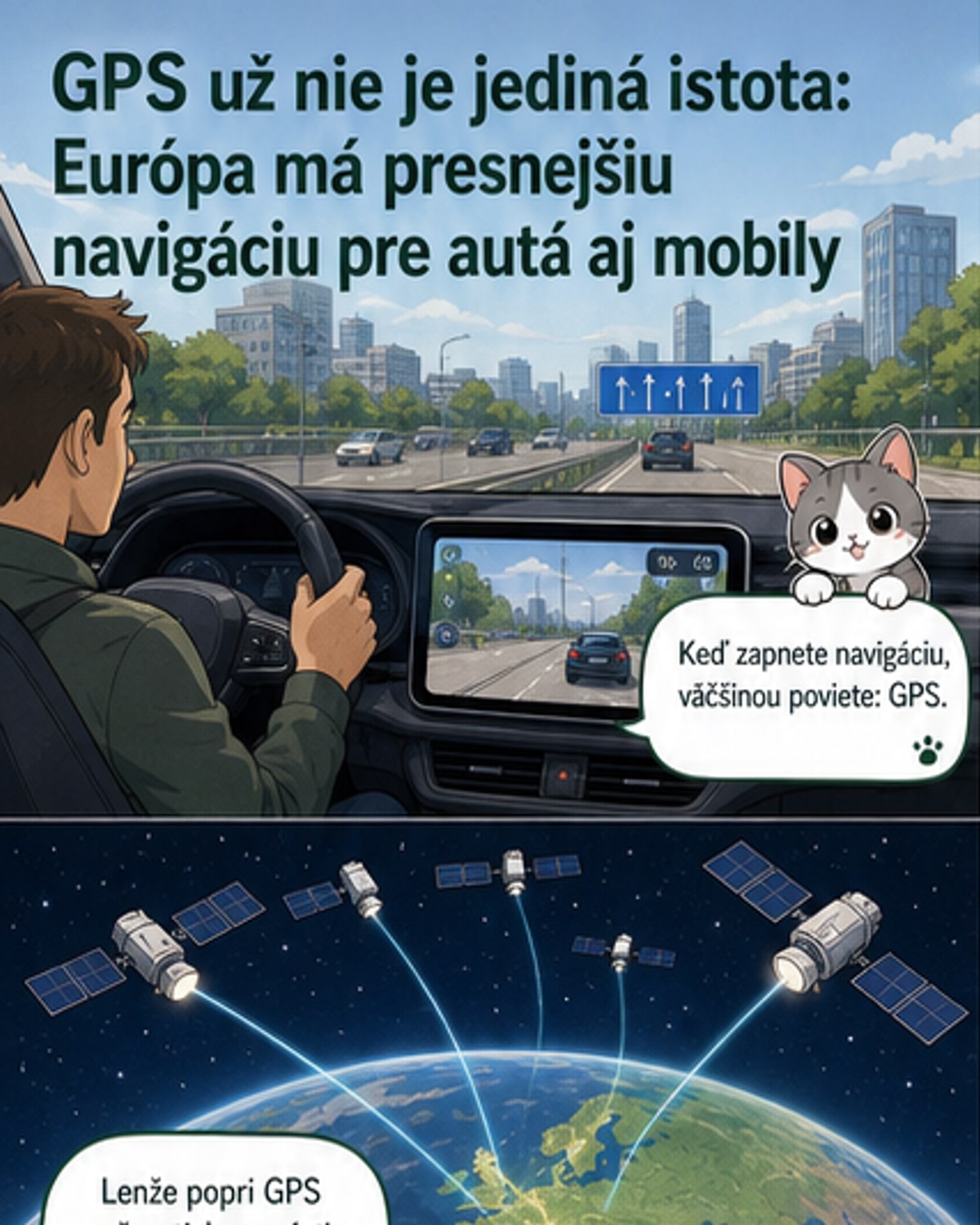 Koniec GPS v autách?