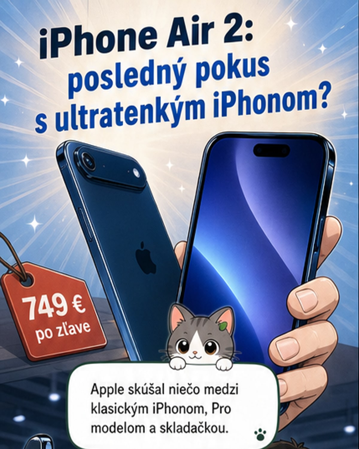 iPhone Air 2: návrat tenkého dizajnu?