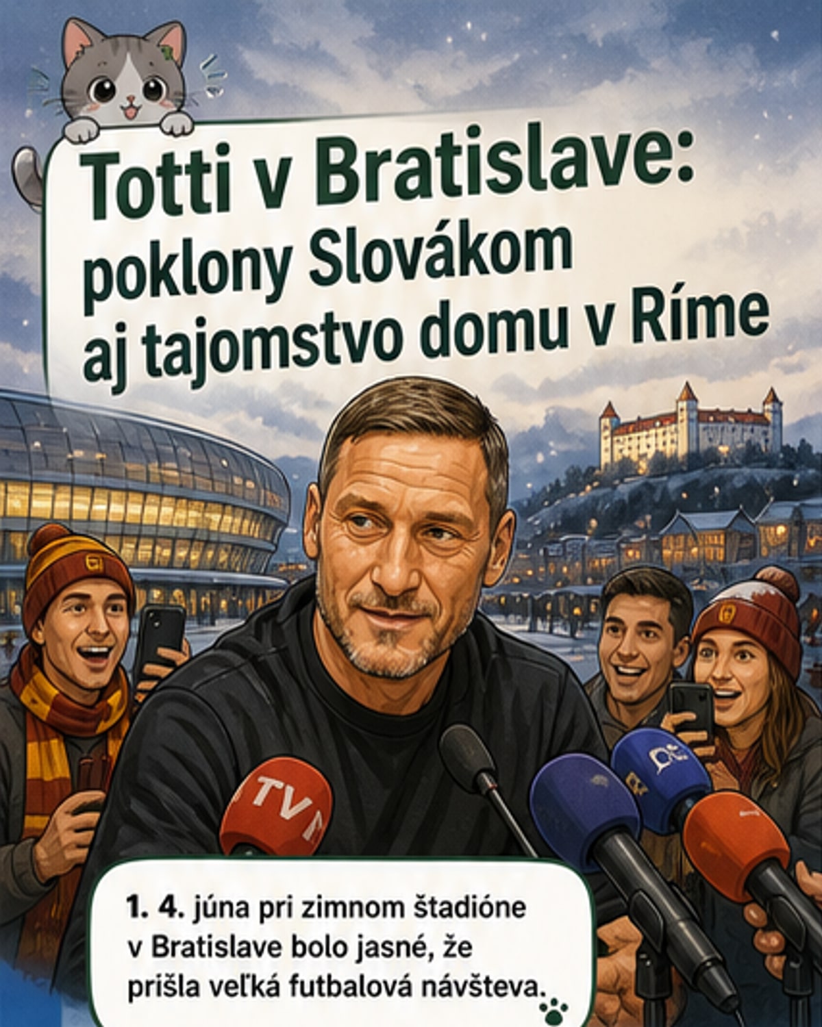 Totti v Bratislave: Chválil Hamšíka a Kucku