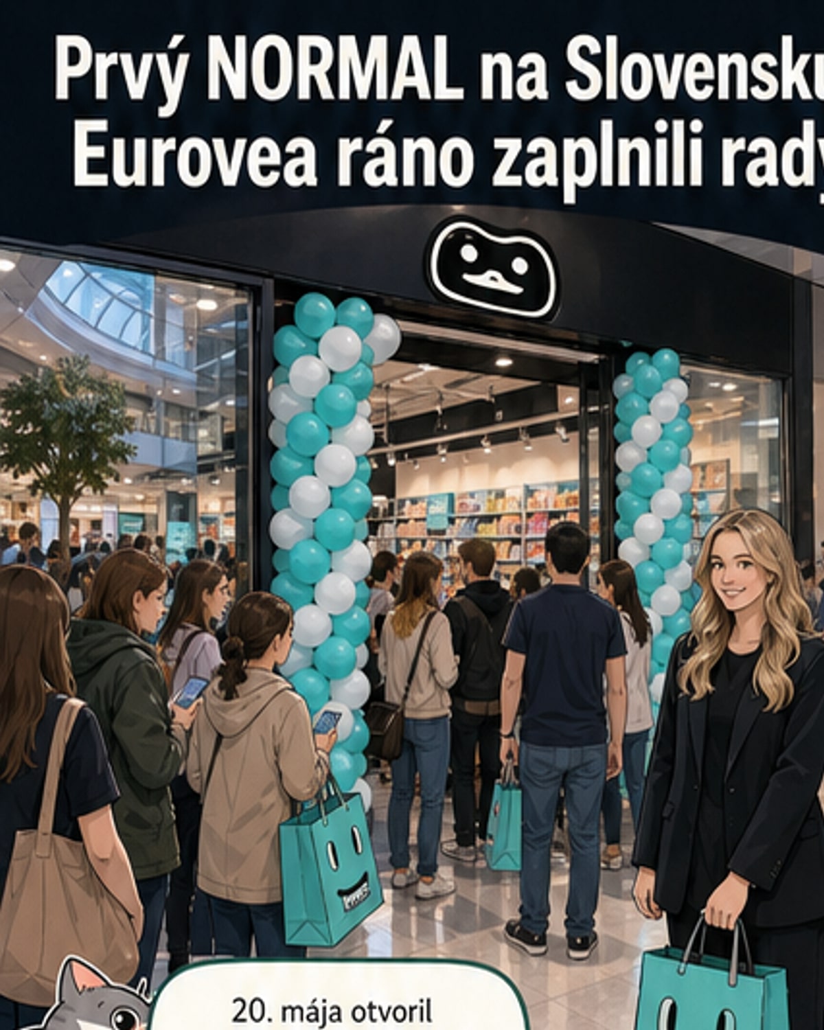 Dánsky reťazec NORMAL otvoril prvý obchod na Slovensku