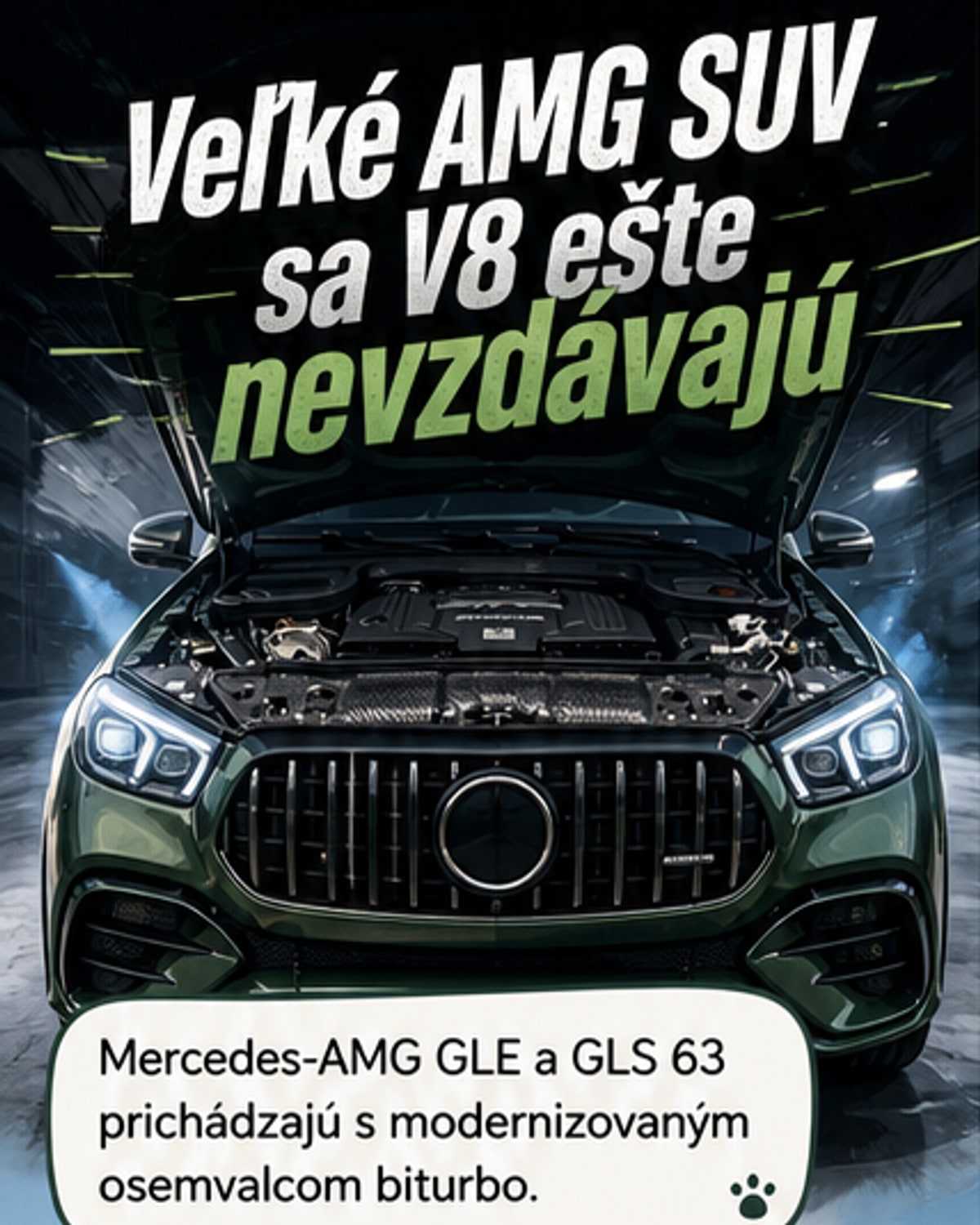 Mercedes-AMG GLE a GLS v agresívnom dizajne s veľkými výfukmi a 23-palcovými kolesami na ceste