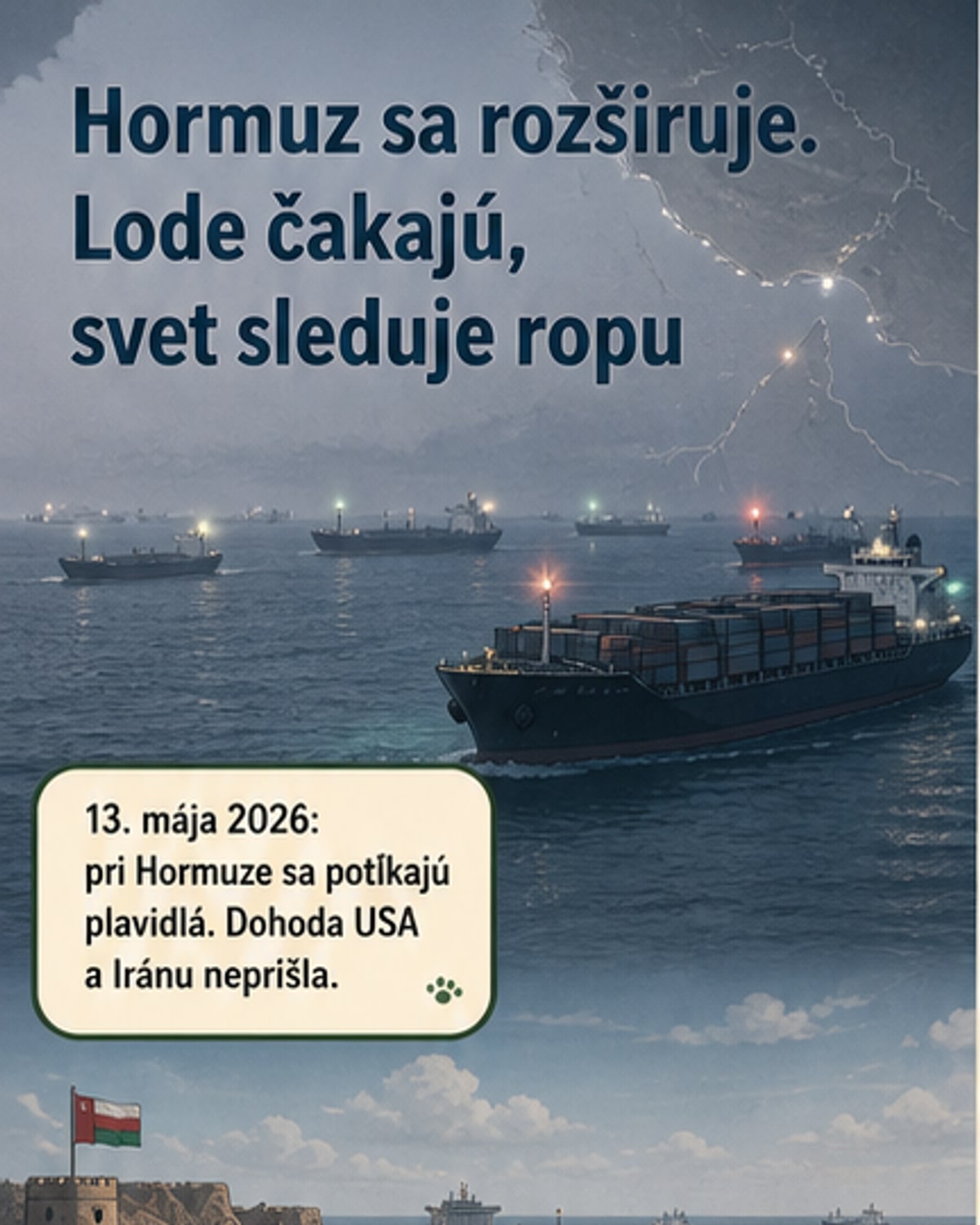 Irán rozšíril zónu kontroly pri Hormuze