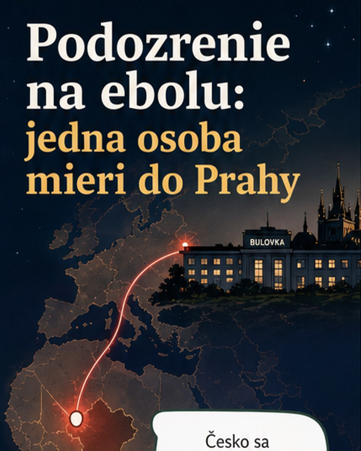 Česko prijme Američana s podozrením na ebolu