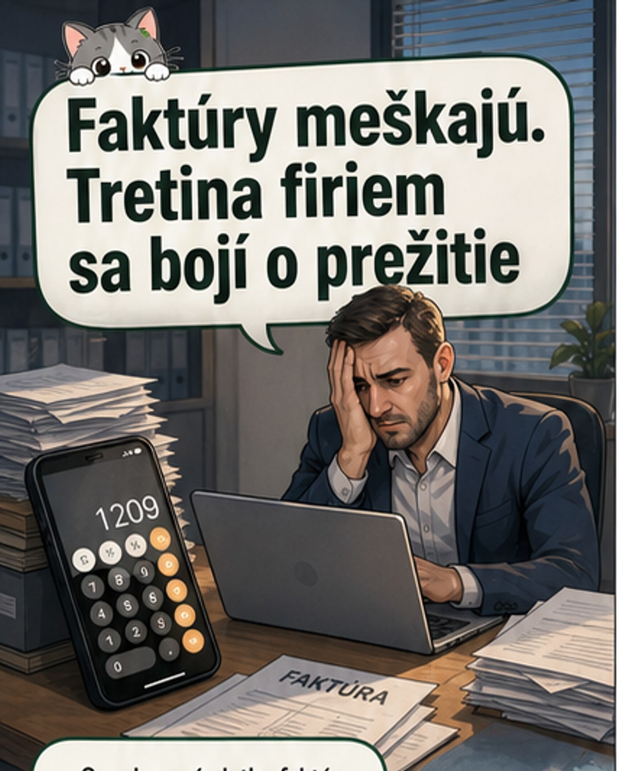 Tretina firiem hovorí o riziku pre prežitie