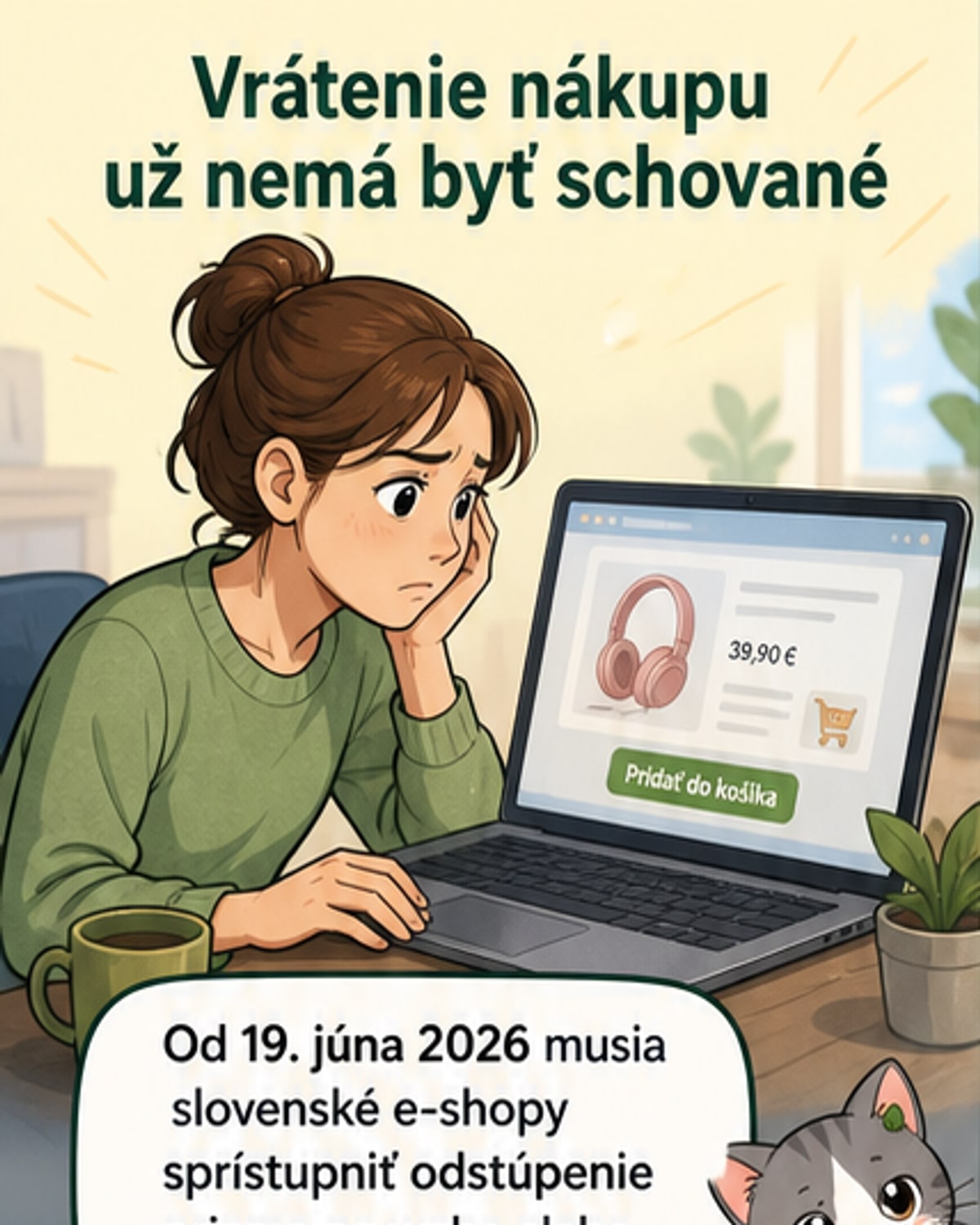 Nové povinné tlačidlo pre e-shopy