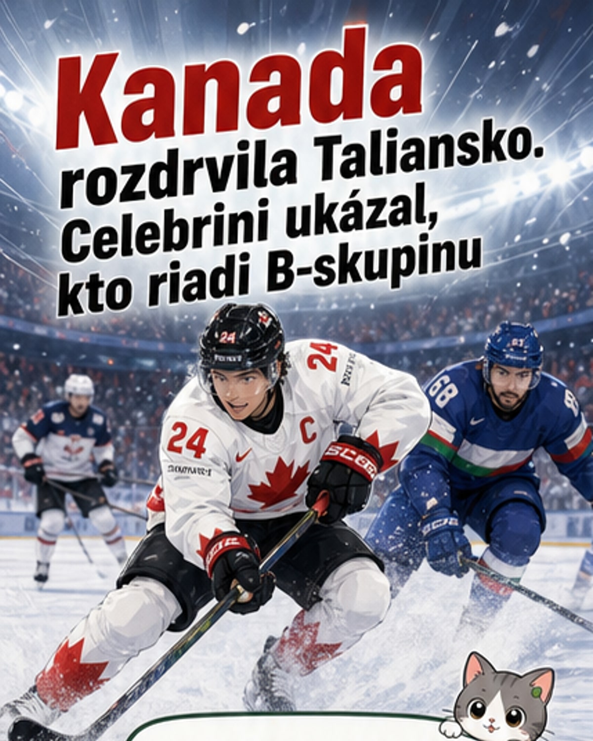 Kanada rozdrtila Taliansko 6:0