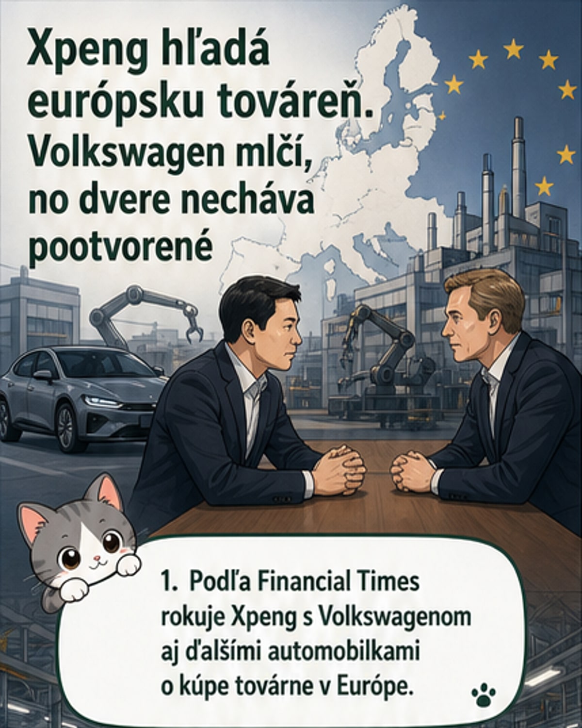Xpeng rokoval o kúpe európskej továrne