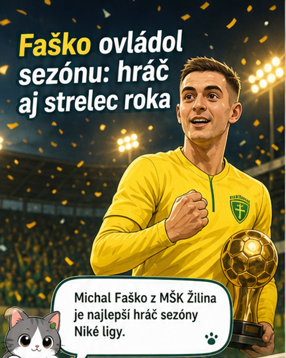 Faško kráľom sezóny, Weiss obhájil trénerské ocenenie