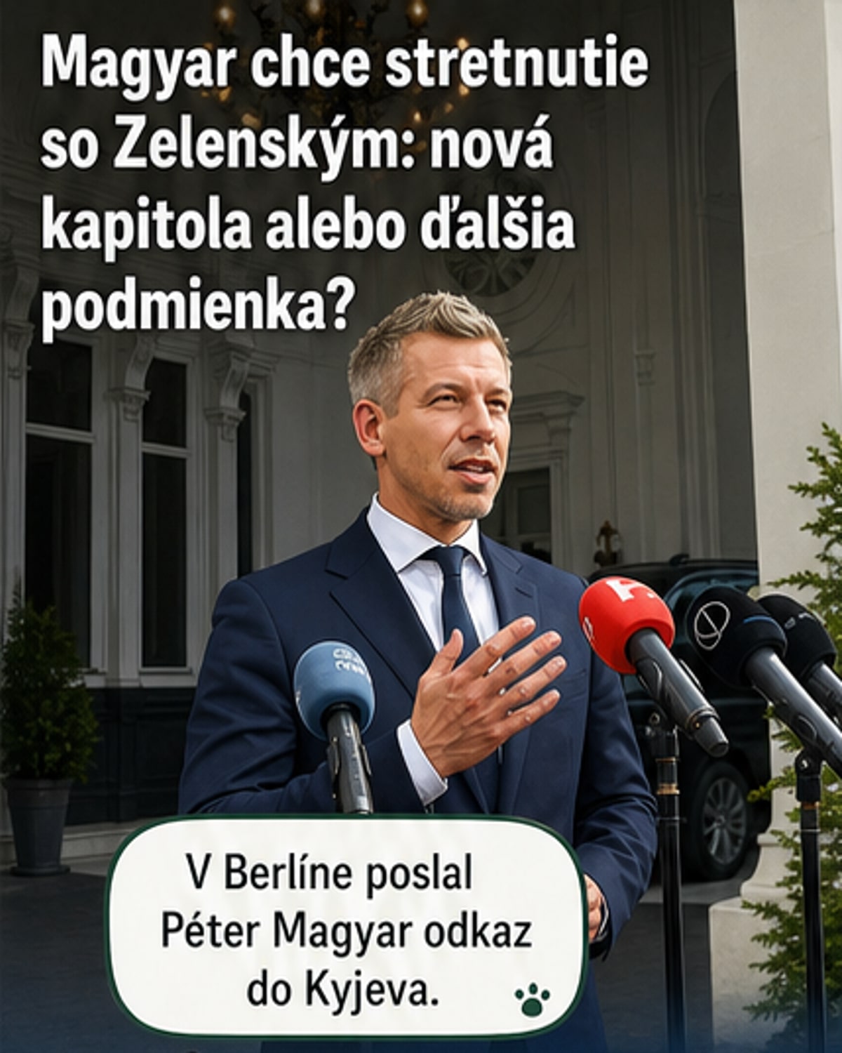 Maďarský premiér chce stretnúť so Zelenským