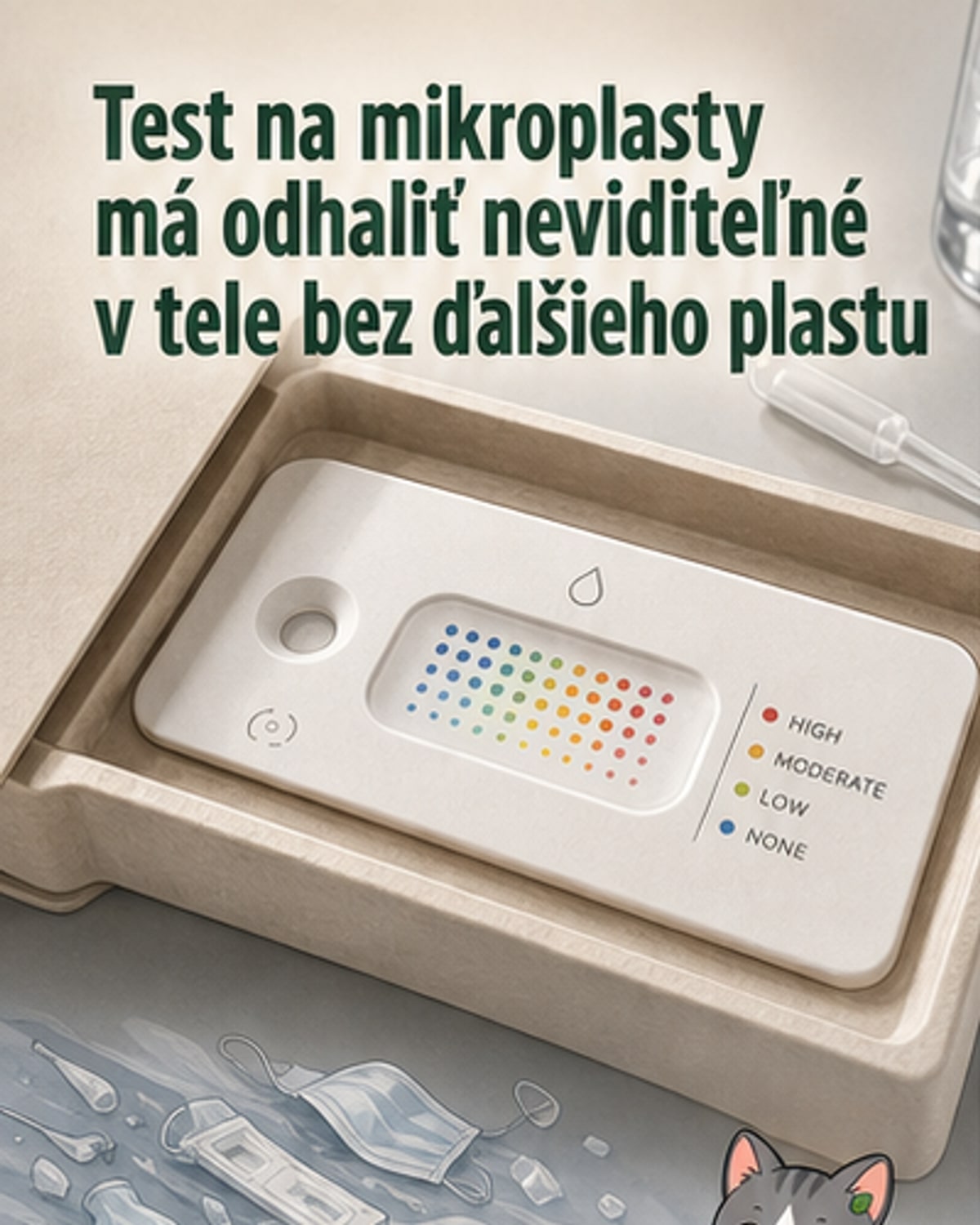 Test odhalí mikroplasty vo vašom tele