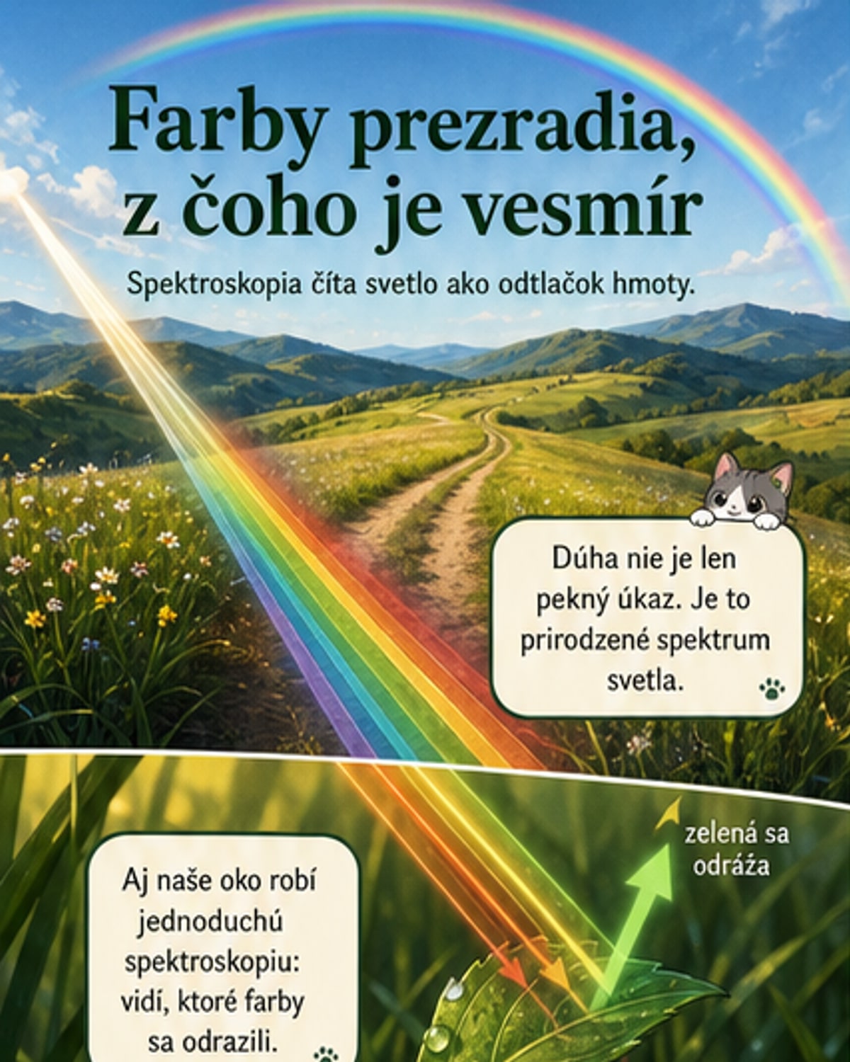 Ako farby svetla dekódujú vesmír