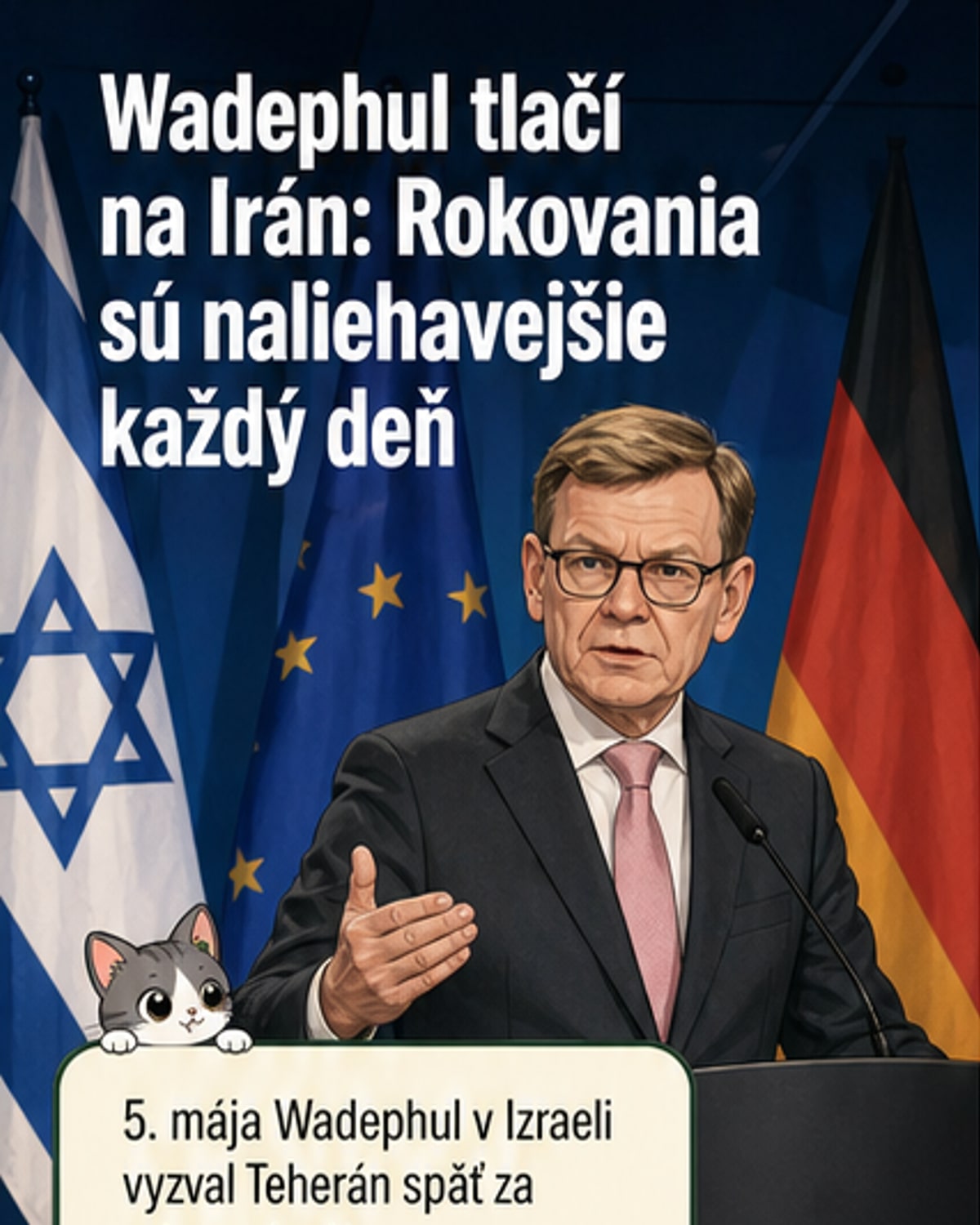Nemecký minister vyzval Irán k rokovaciemu stolu