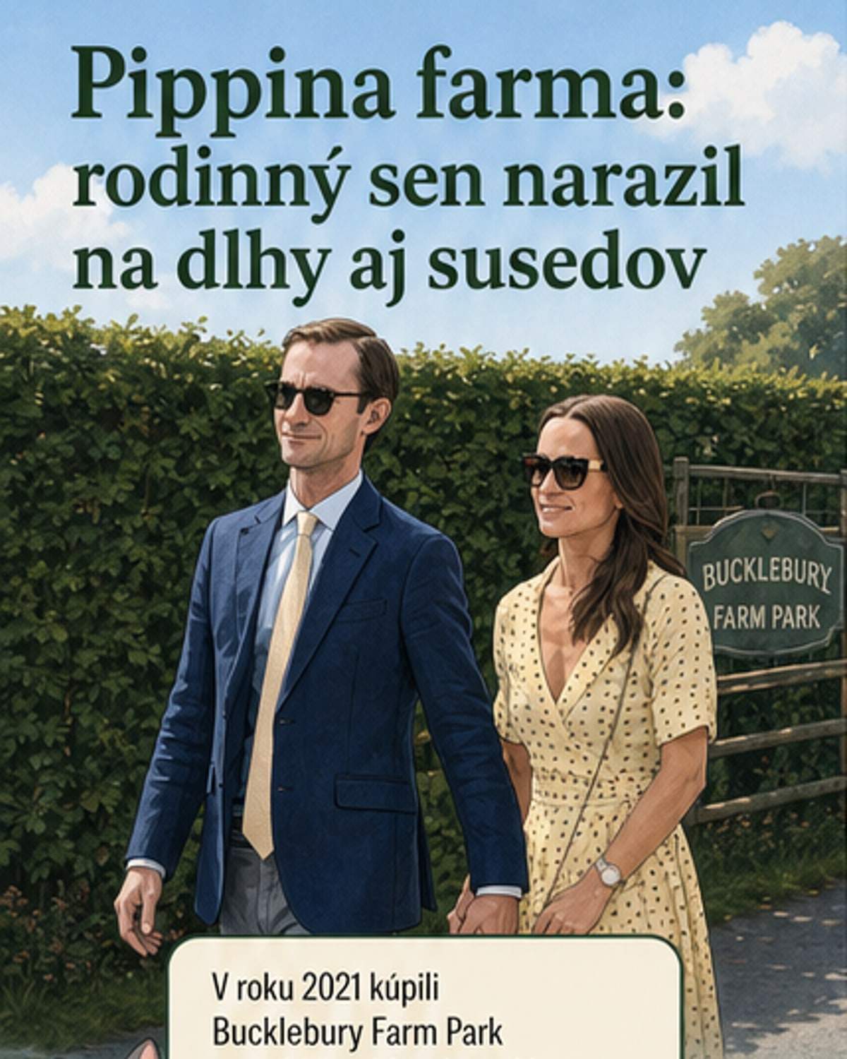 Pippa predáva farmu: dlhy a spor so susedmi