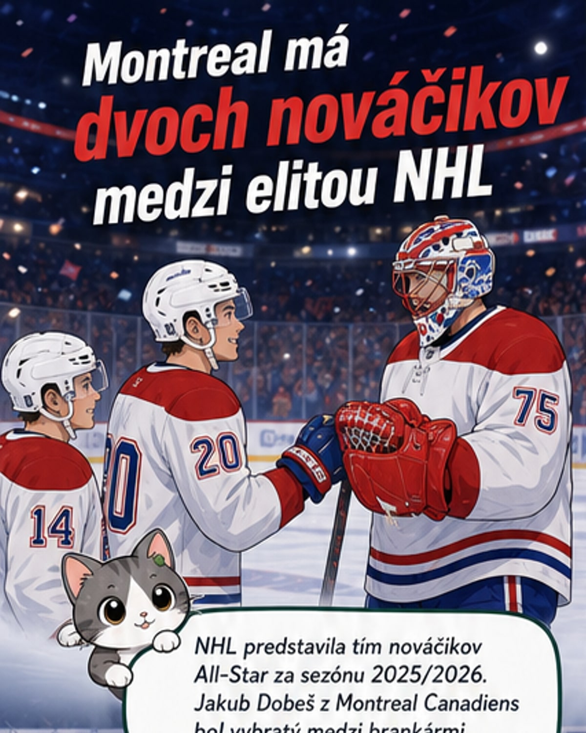 Dobeš a Demidov v NHL All Star tíme