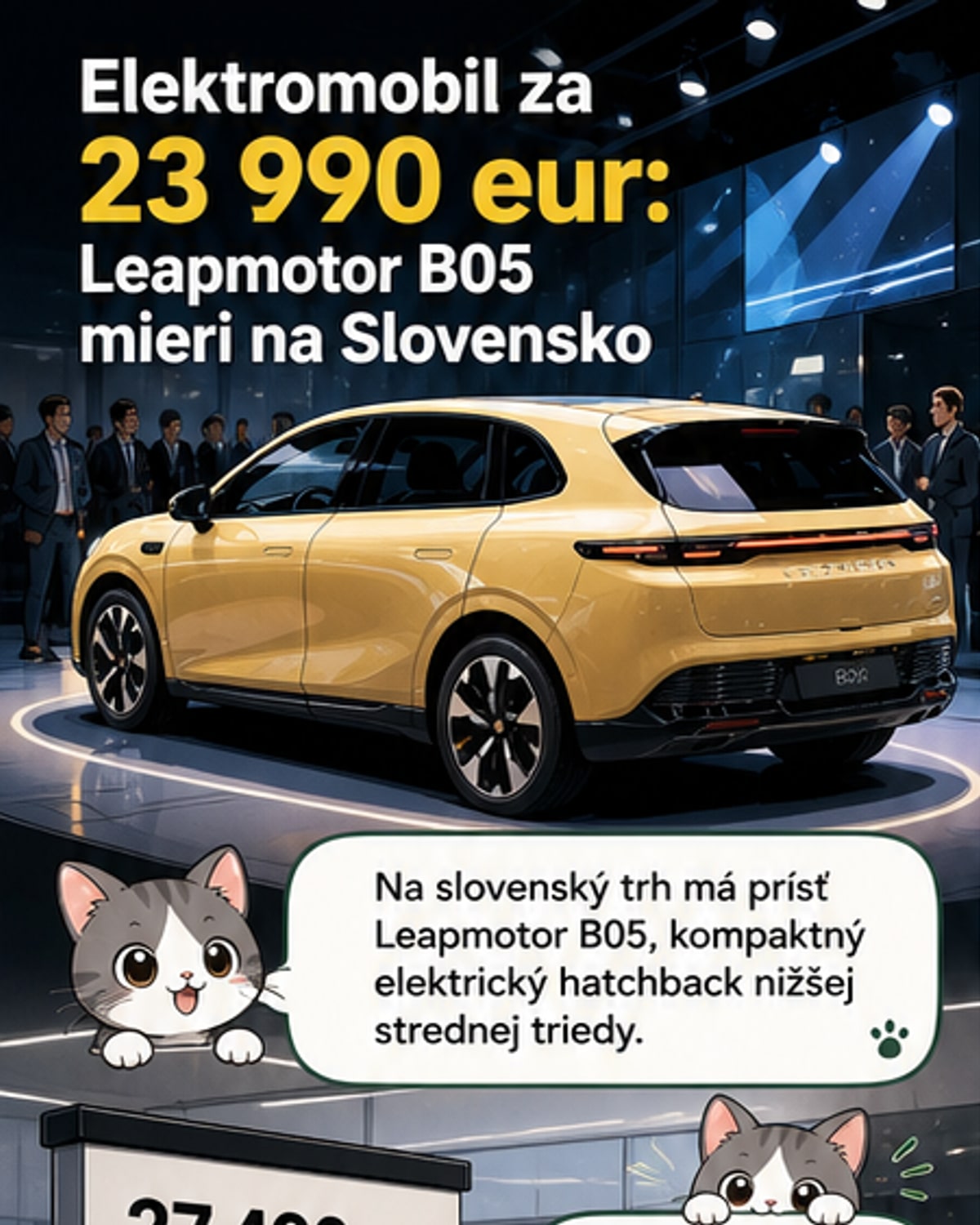 Elektrické auto od 24 000 € s dojazdom 400 km