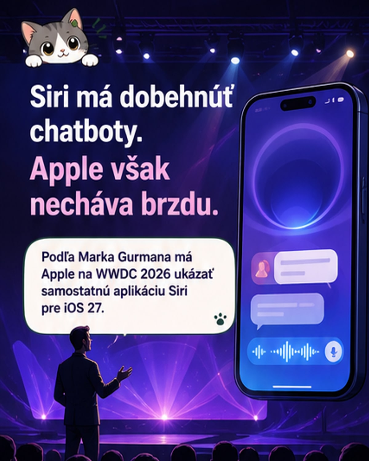 Apple predstaví novú Siri už čoskoro