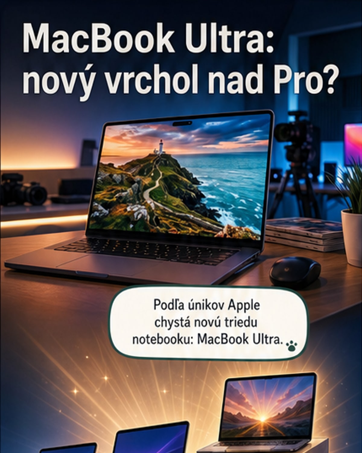 MacBook Ultra prepíše prémiové notebooky