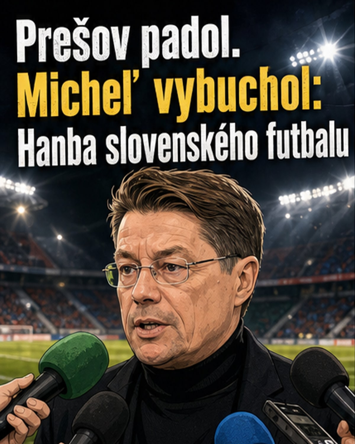 „Je to hanba“ – rozhorčený Micheľ o futbale