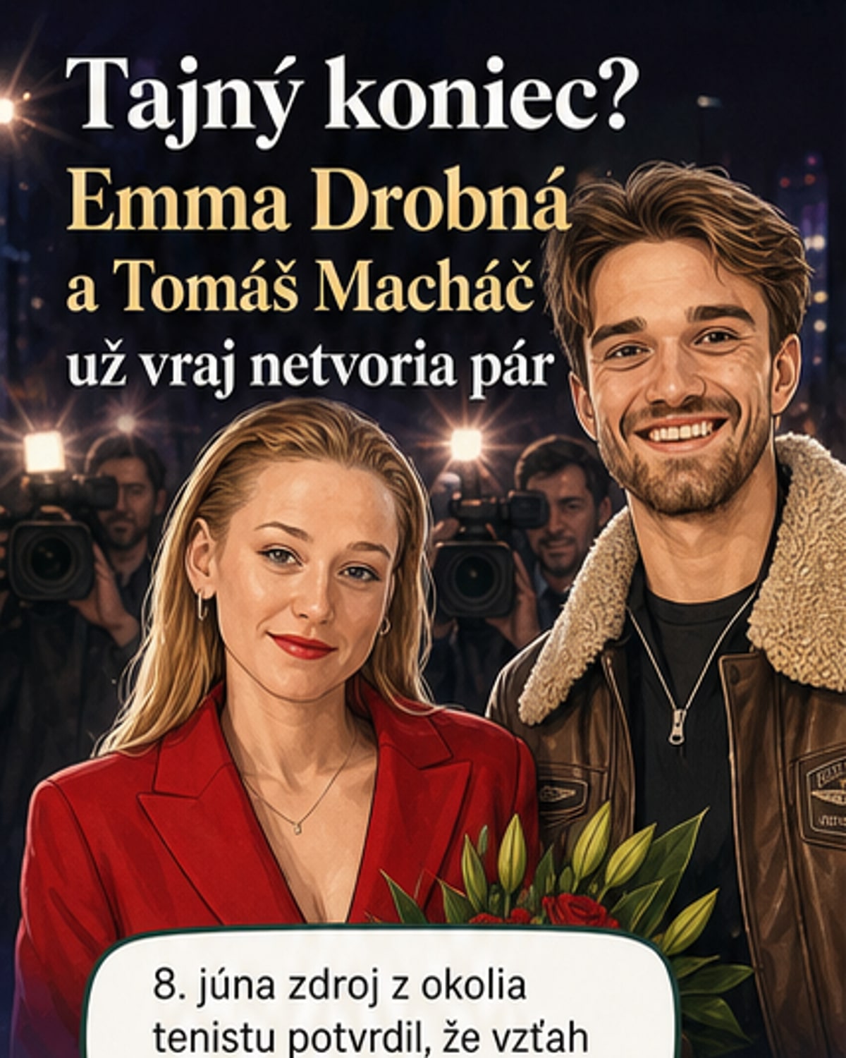 Emma Drobná a Tomáš Macháč sa rozviedli