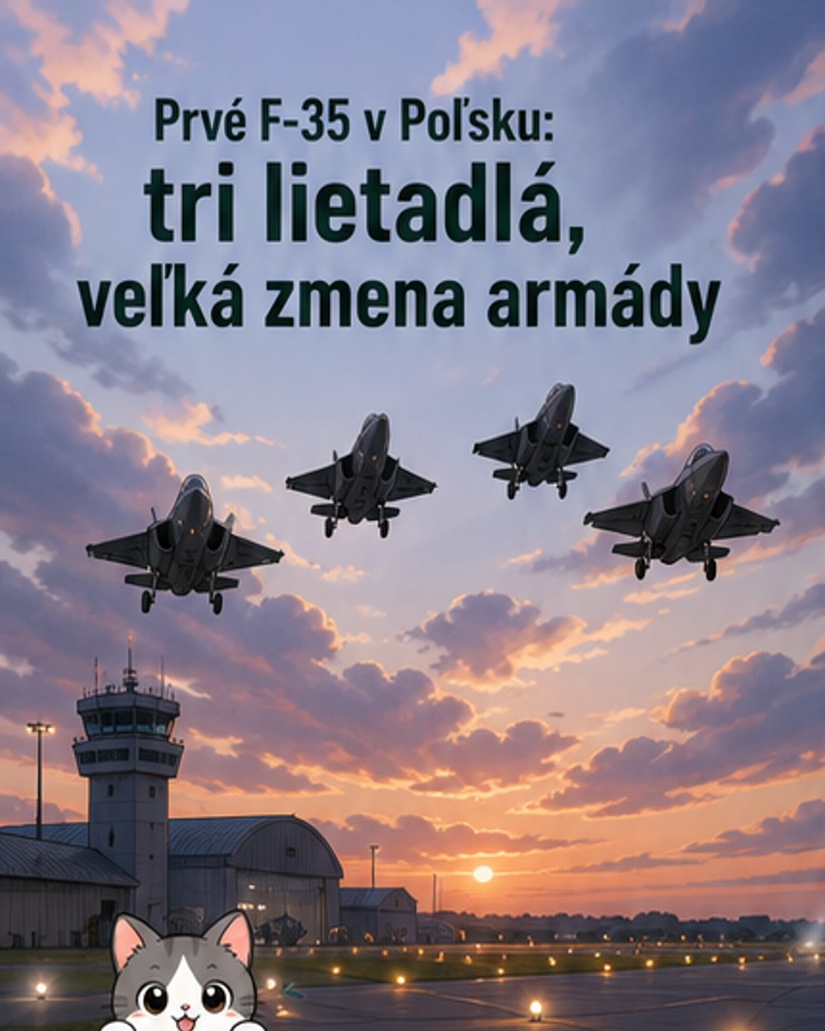 Prvé F-35 pristáli v Poľsku