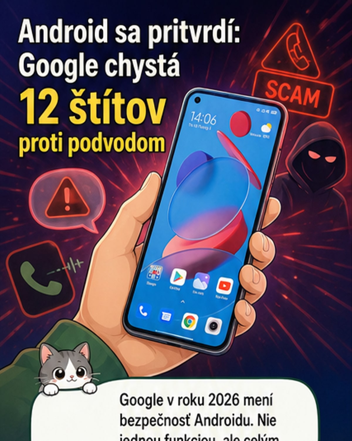 Android 17 zavádza 12 nových bezpečnostných funkcií
