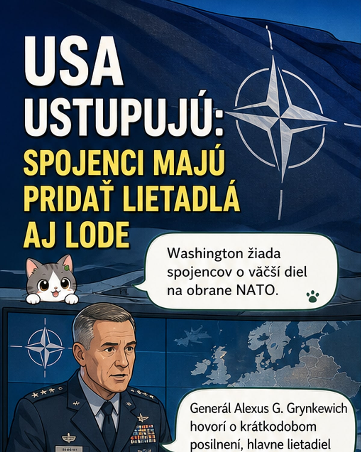 USA žiadajú Európu prevziať väčšiu obranu
