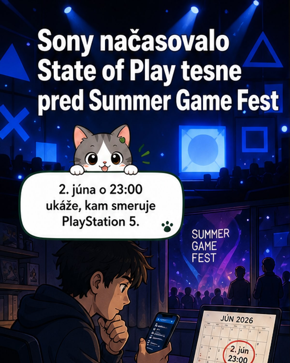 Sony odvysiela State of Play