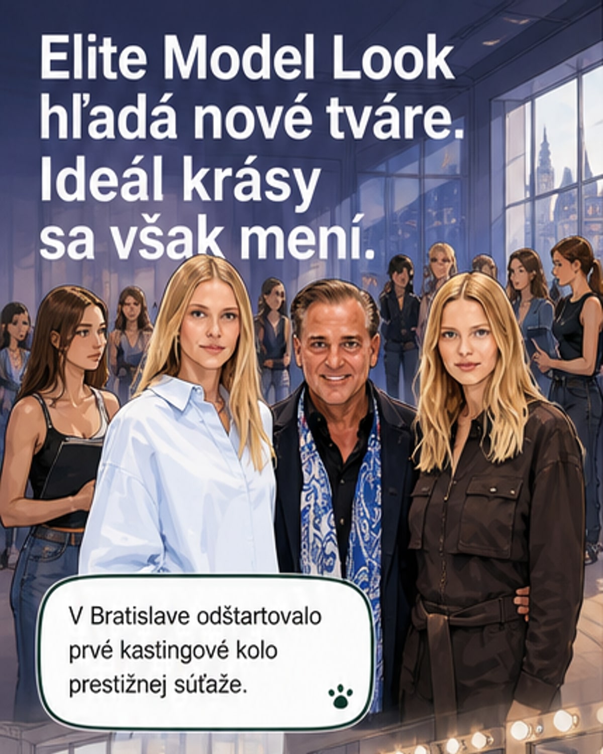 Nová tvár Elite Model Look