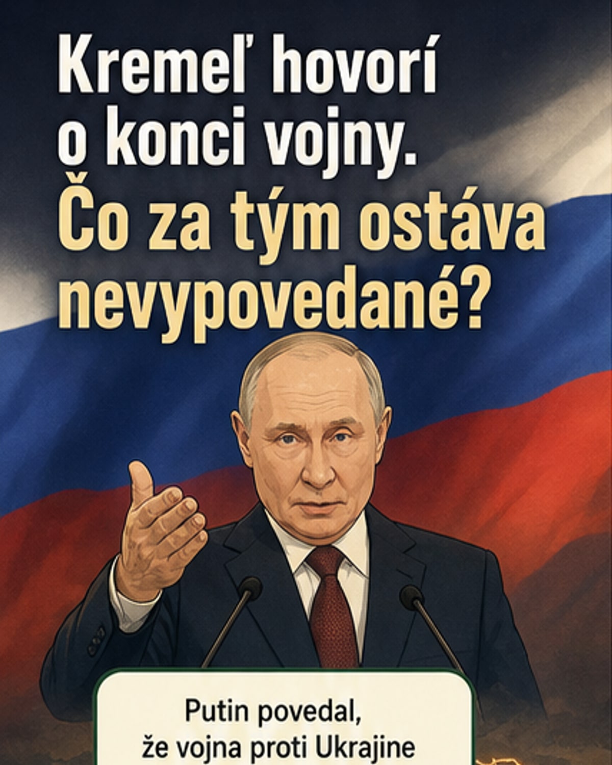 Kreml: Konflikt sa chýli ku koncu