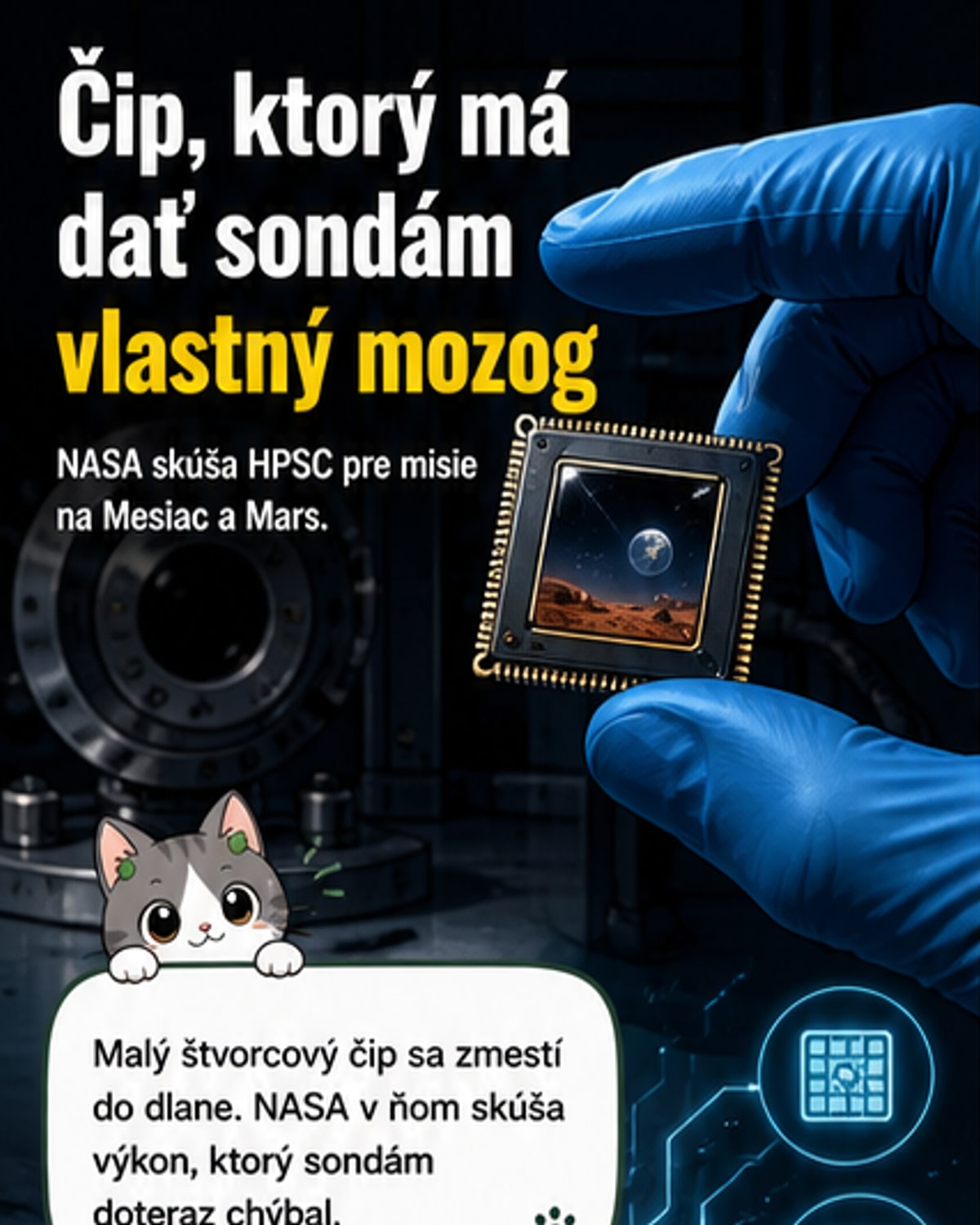 NASA testuje čip pre autonómne sondy