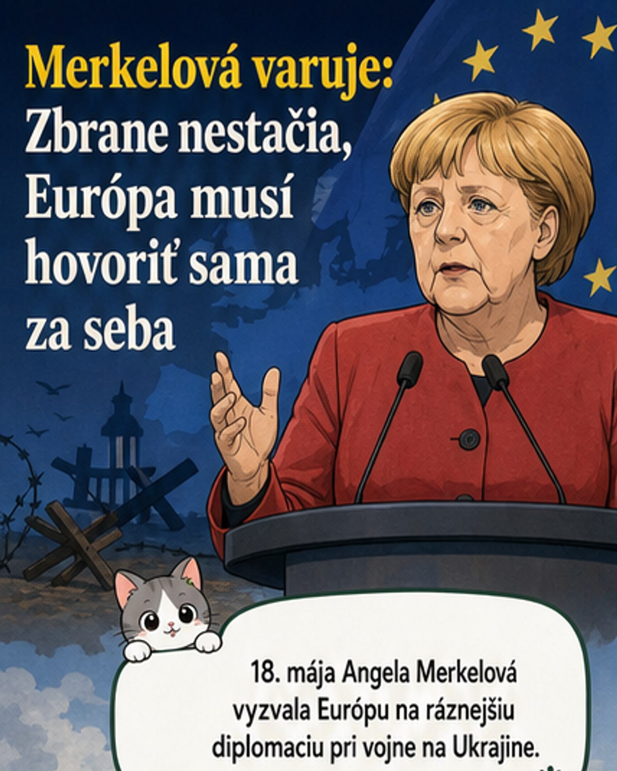 Merkelová varuje EÚ: podceňovať Putina je chyba