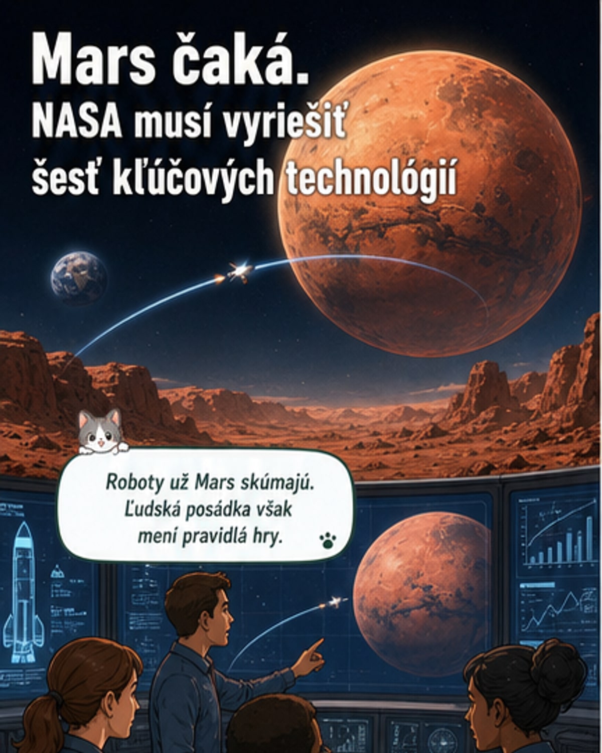NASA pripravuje misiu na Mars