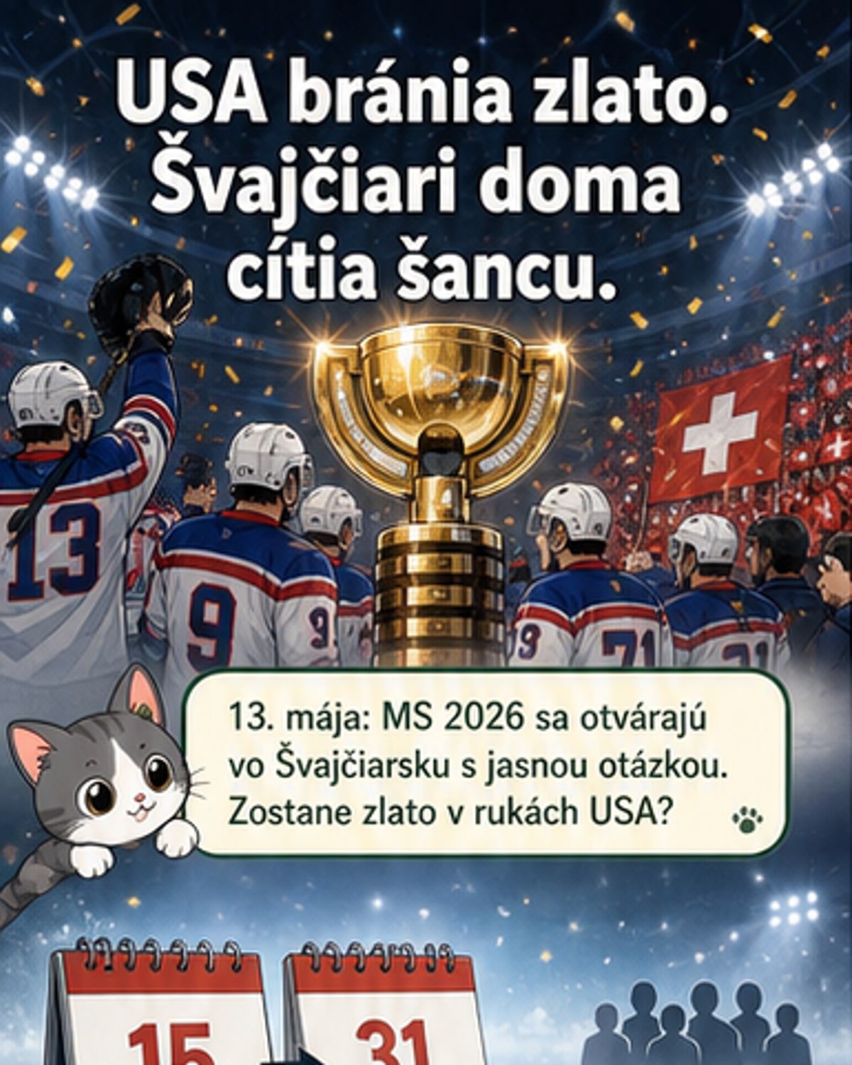 USA obhajujú titul, domáci túžia po histórii