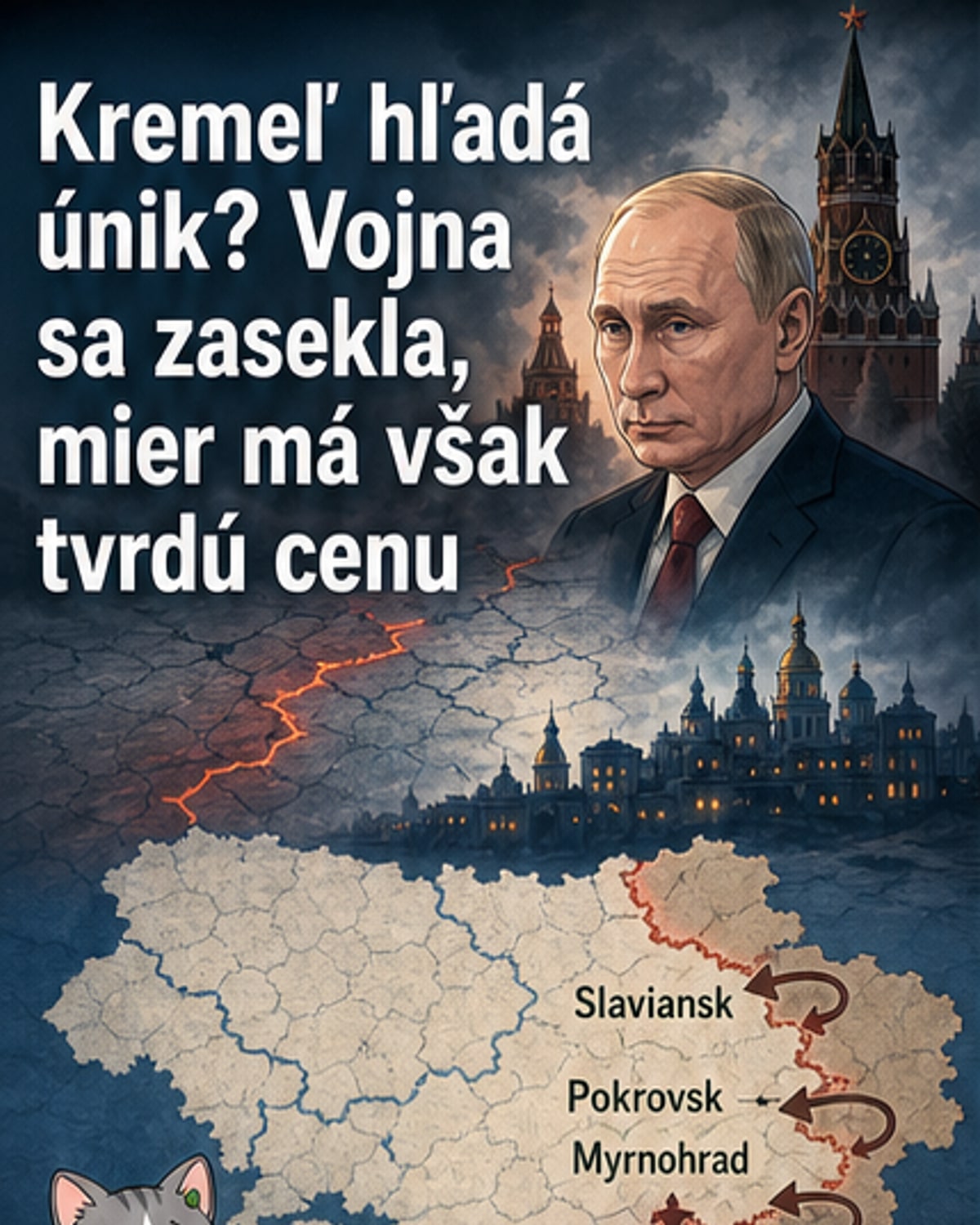 Kremlin pripravuje pôdu pre mier?