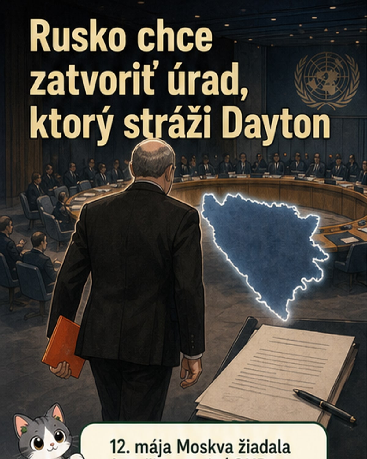 Rusko žiada zatvorenie úradu pre Bosnu