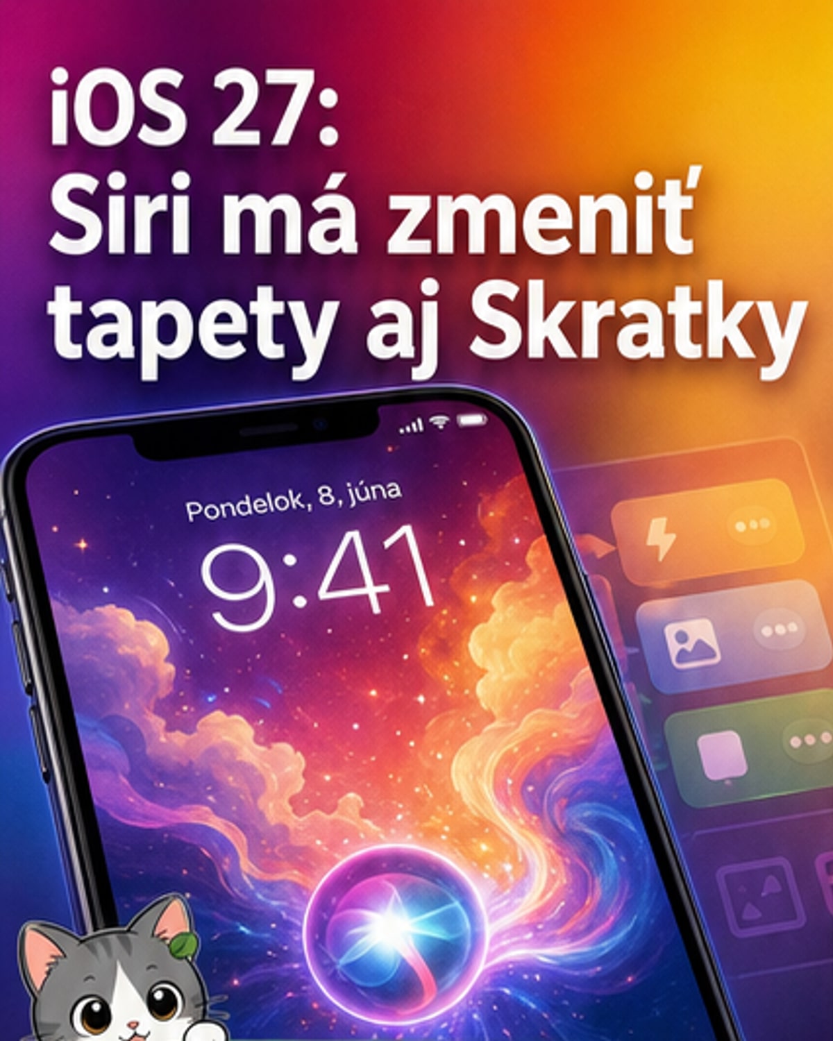 iOS 27 prinesie AI tapety a inteligentné skratky