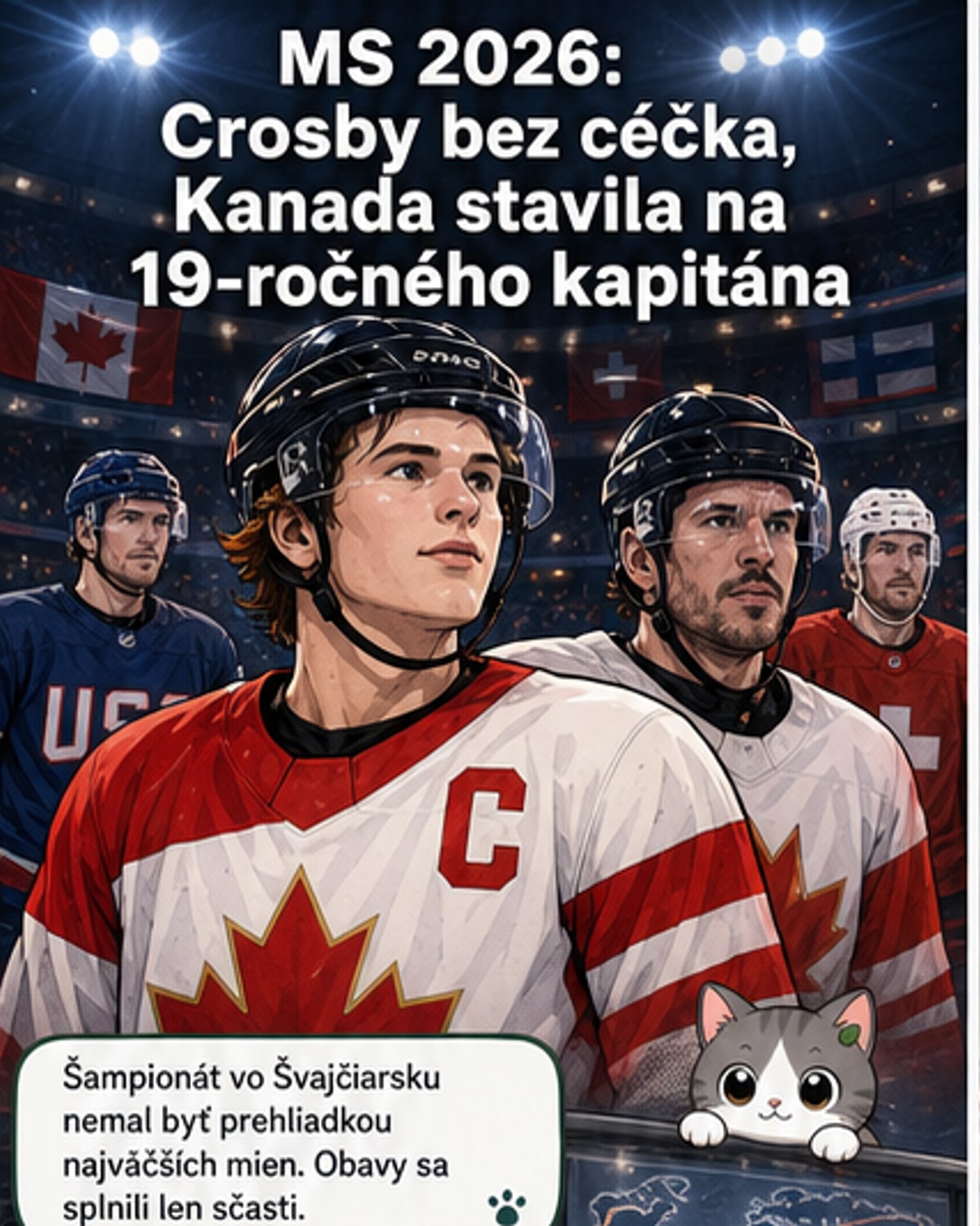 Kanada s najmladším kapitánom
