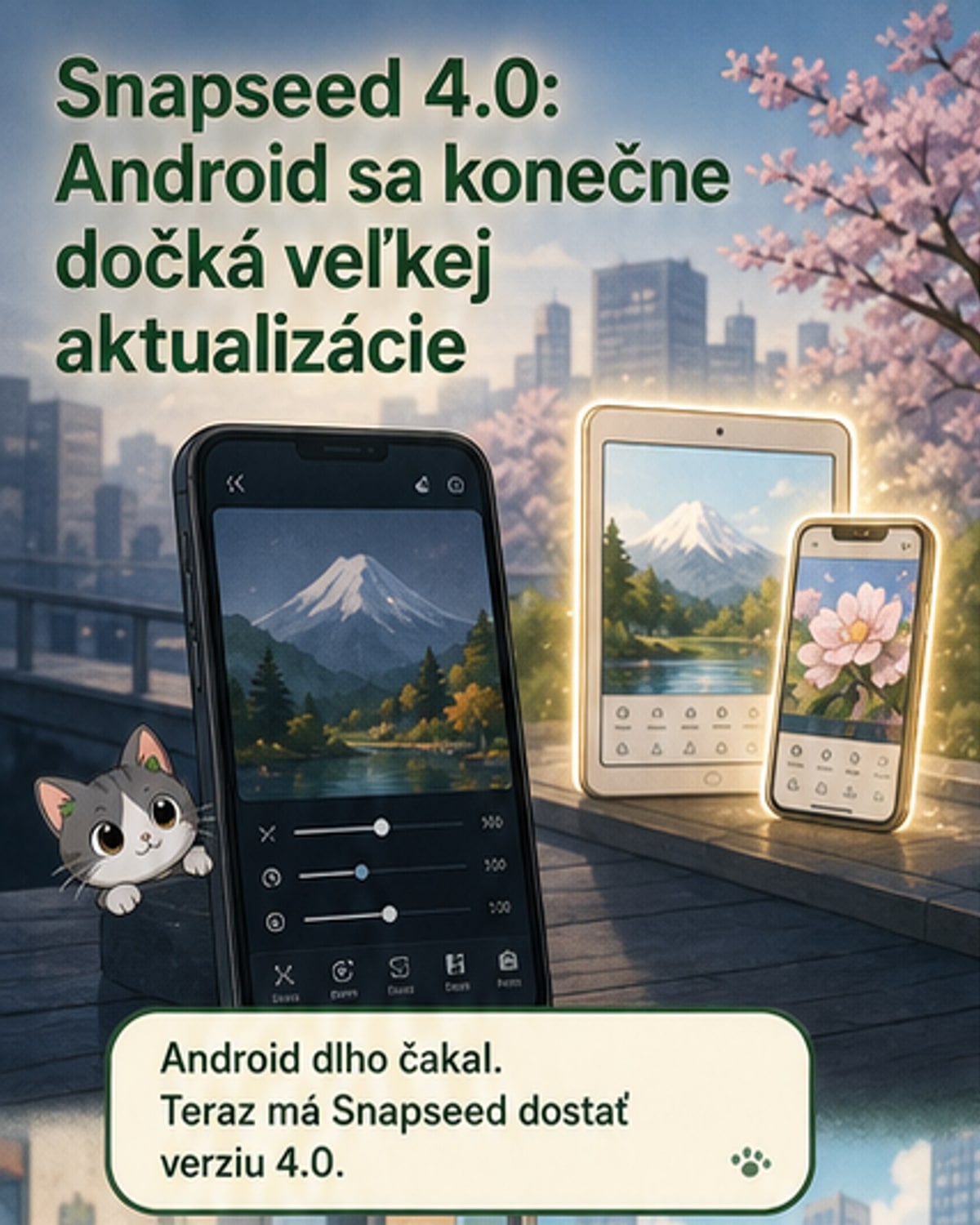 Snapseed dostáva veľkú modernizáciu